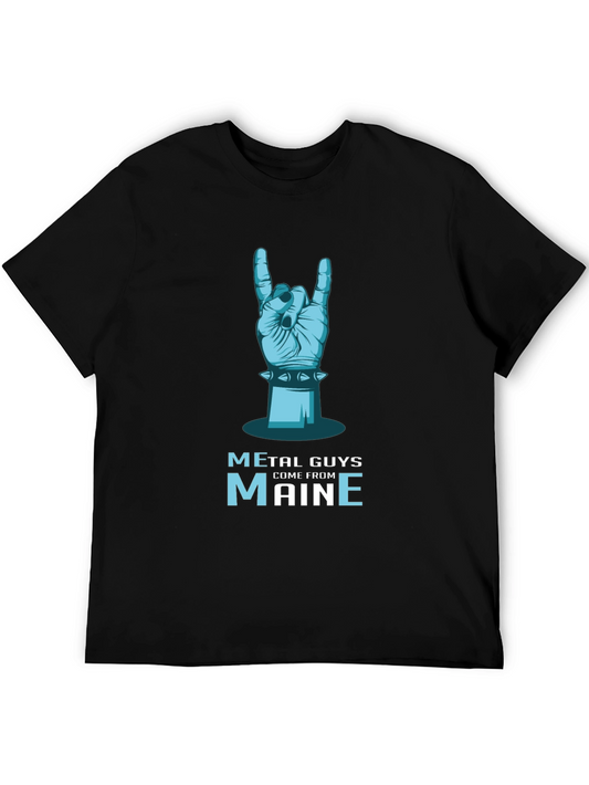 Metal Guys from Maine Graphic T-Shirt