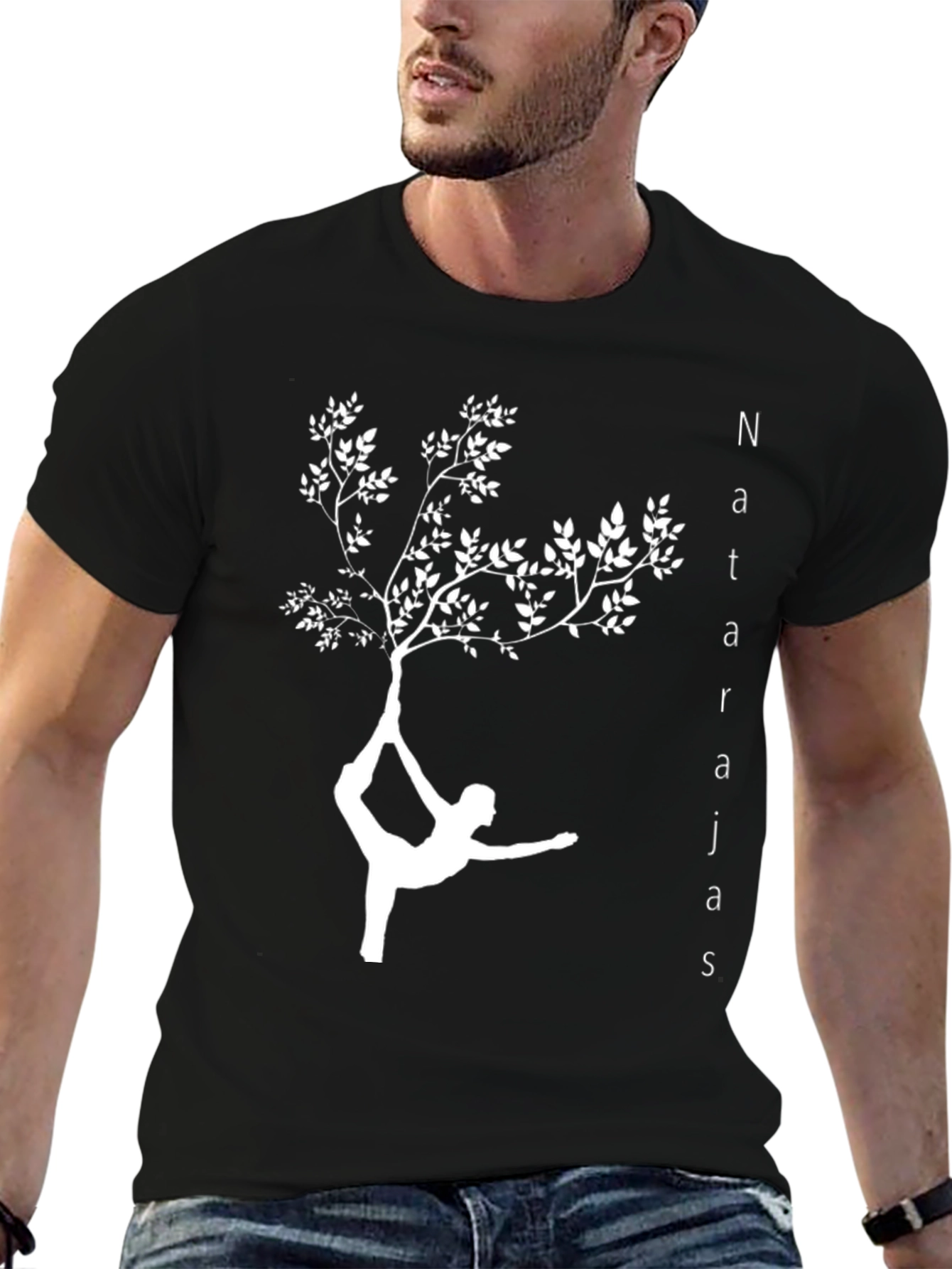 Yoga Tree Pose T-Shirt - Natarajasana Tree Graphic