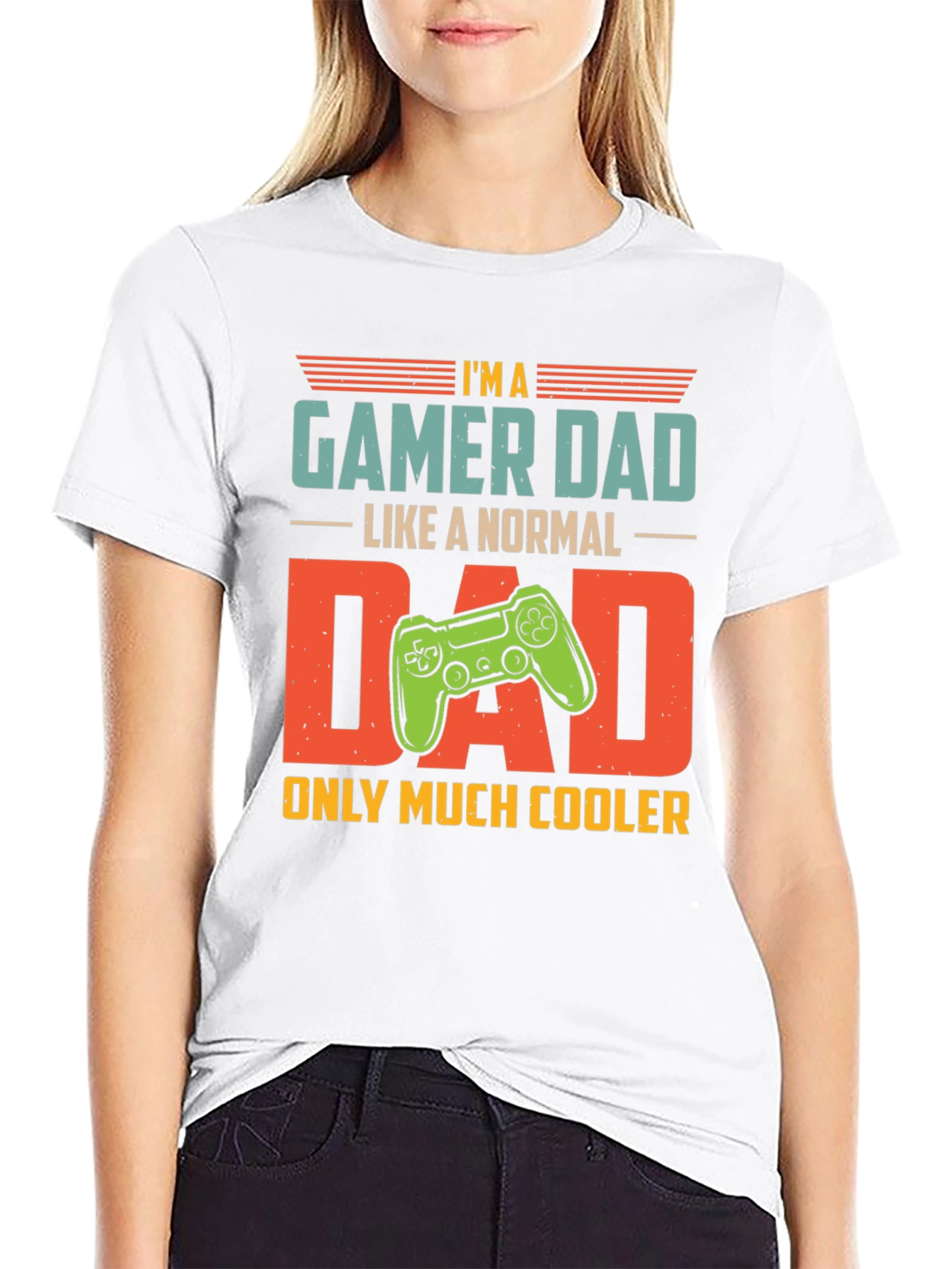 Gamer Dad T-Shirt - Cool Dad Edition