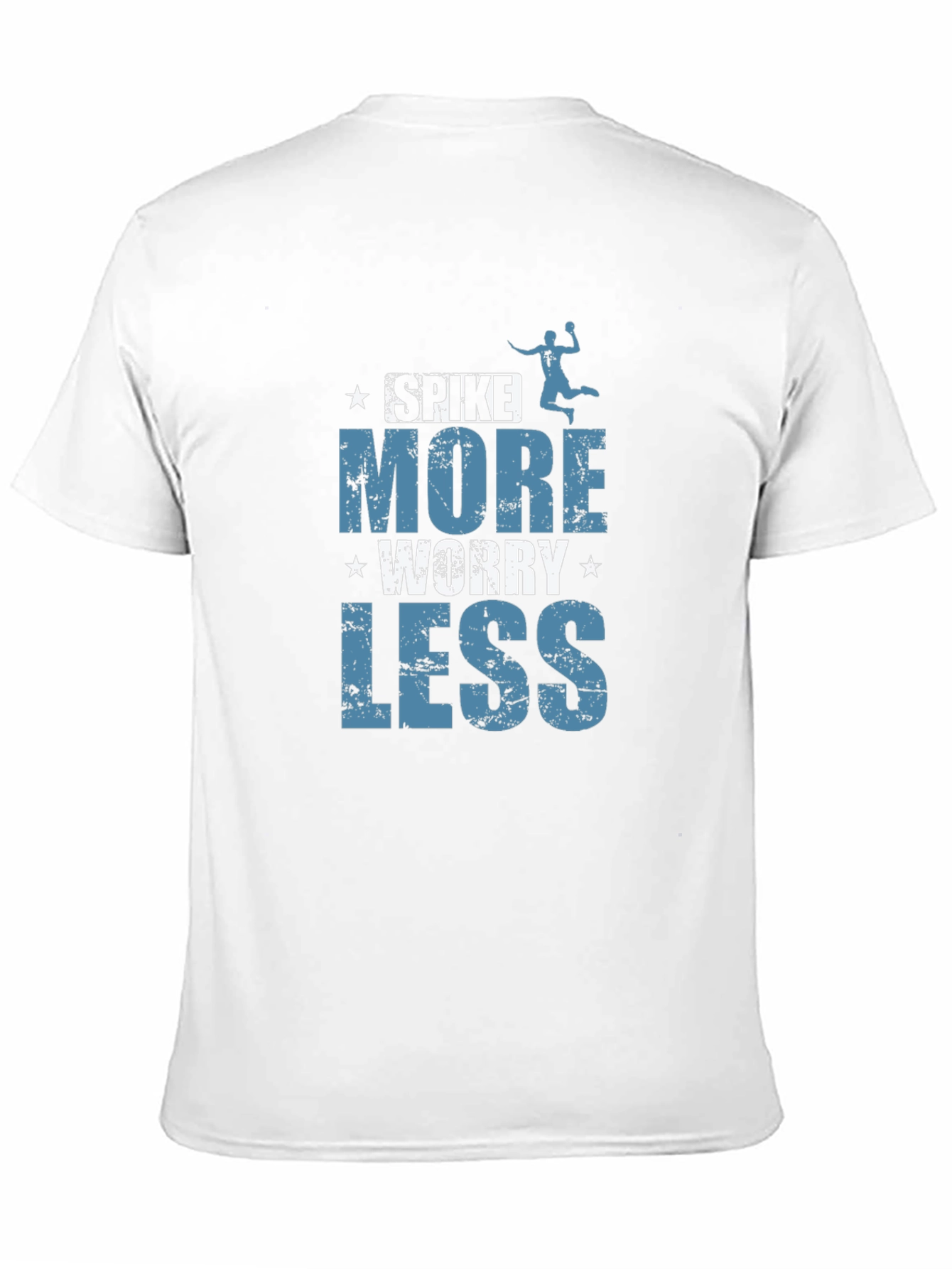 Spike More Worry Less Graphic T-Shirt