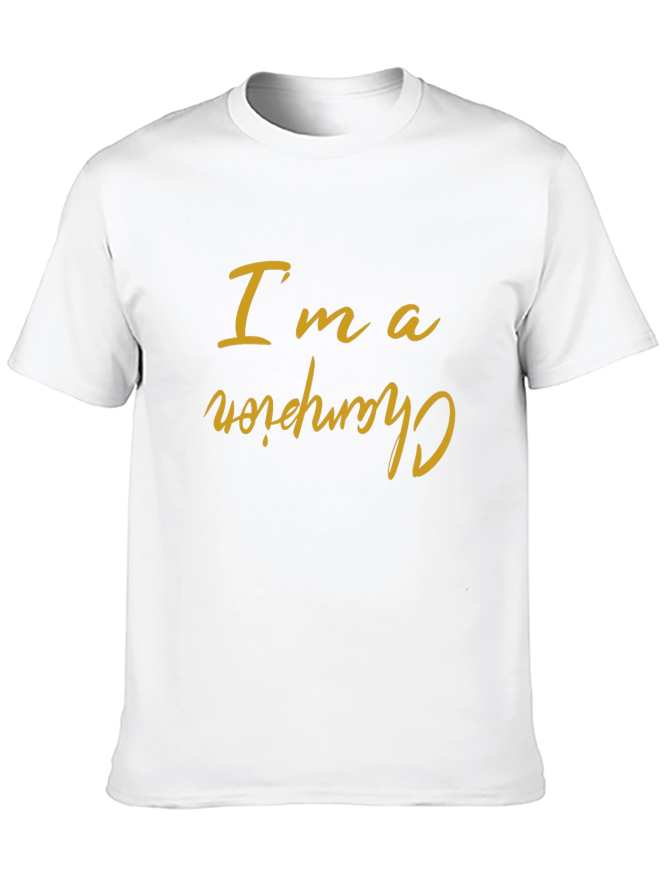 Im a Champion Graphic T-Shirt - Black