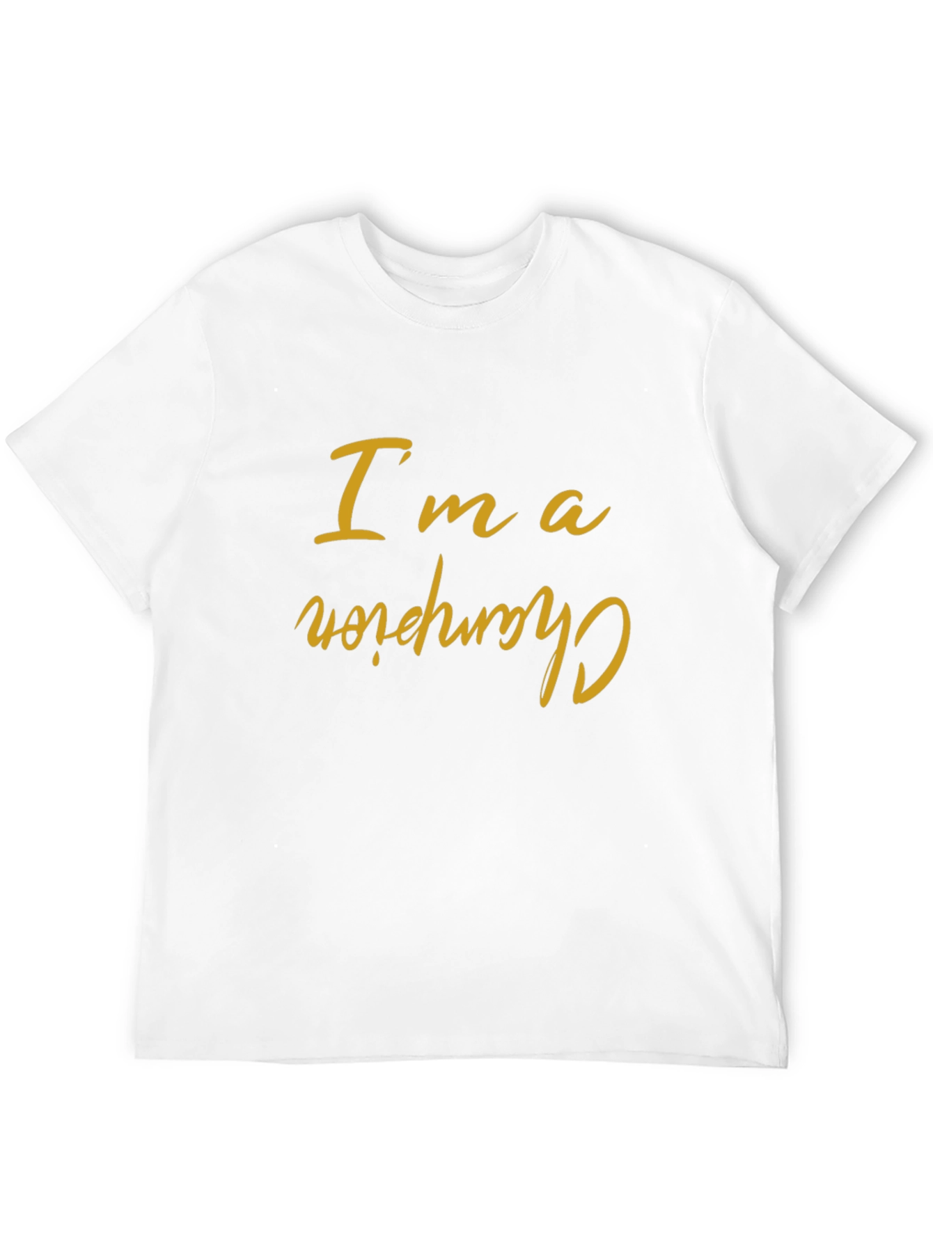 Im a Champion Graphic T-Shirt - Black