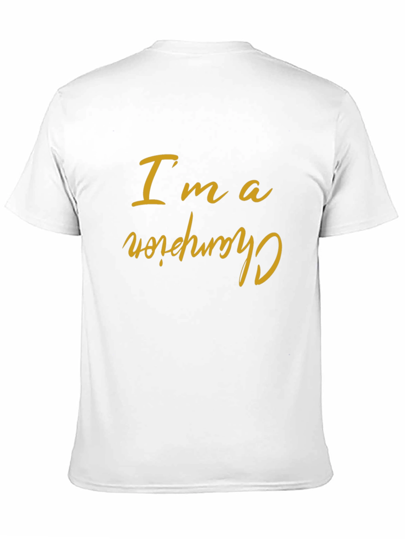 Im a Champion Graphic T-Shirt - Black