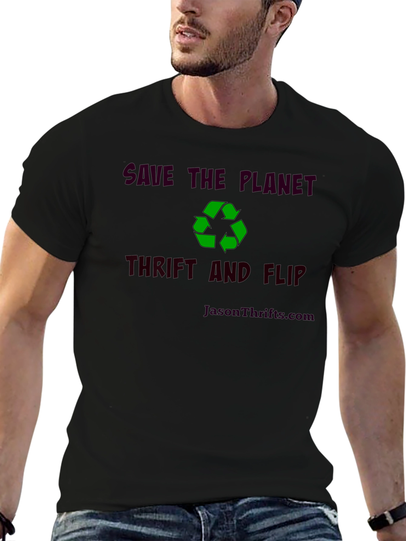 Save the Planet Thrift & Flip T-Shirt