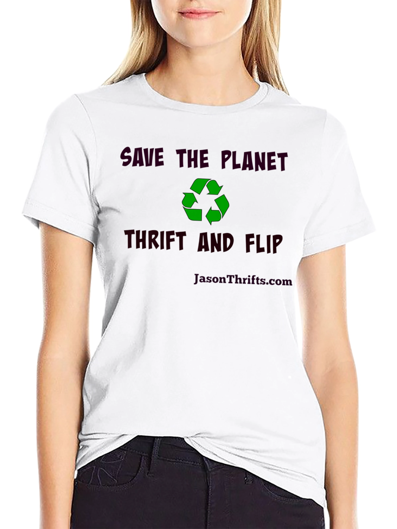 Save the Planet Thrift & Flip T-Shirt