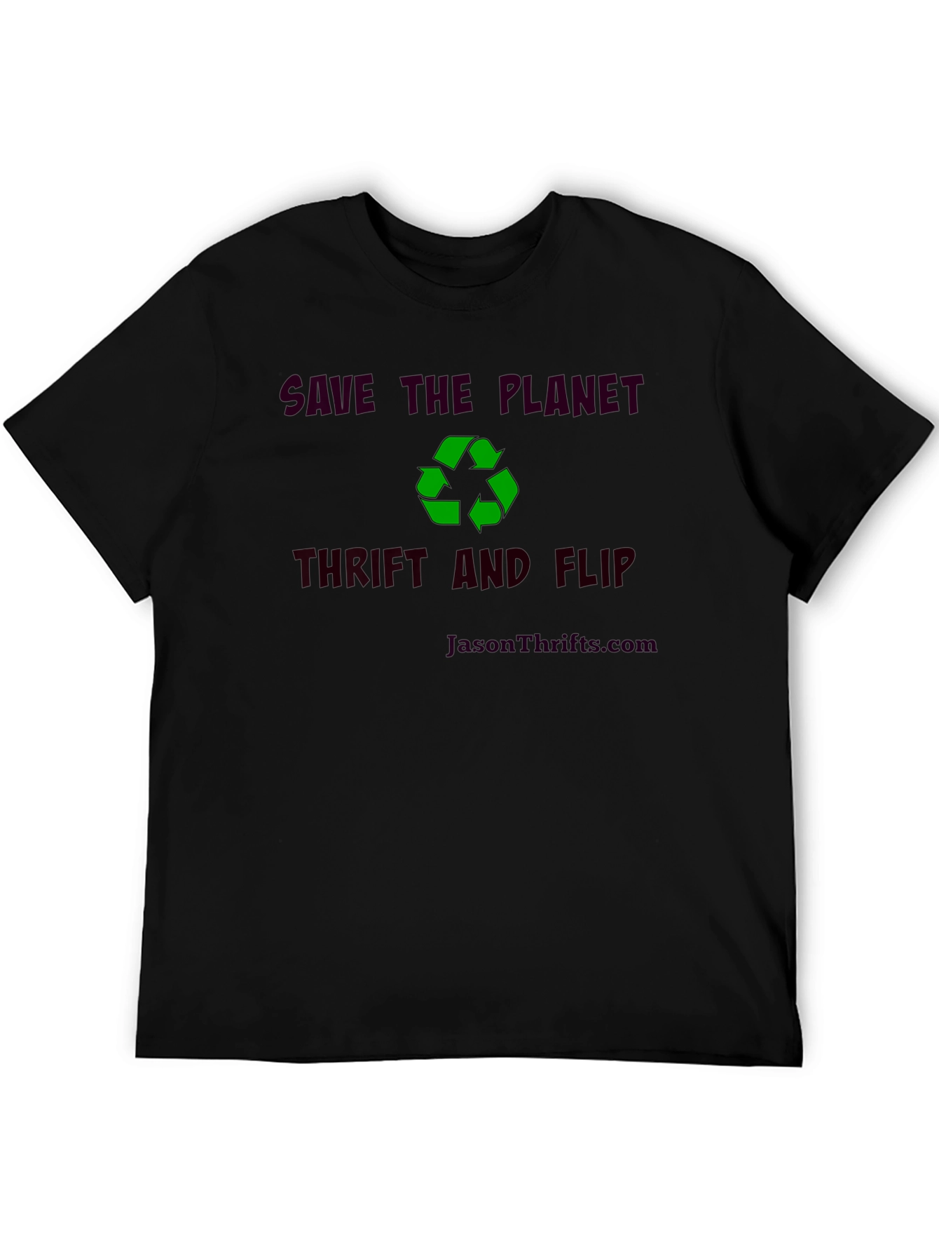 Save the Planet Thrift & Flip T-Shirt