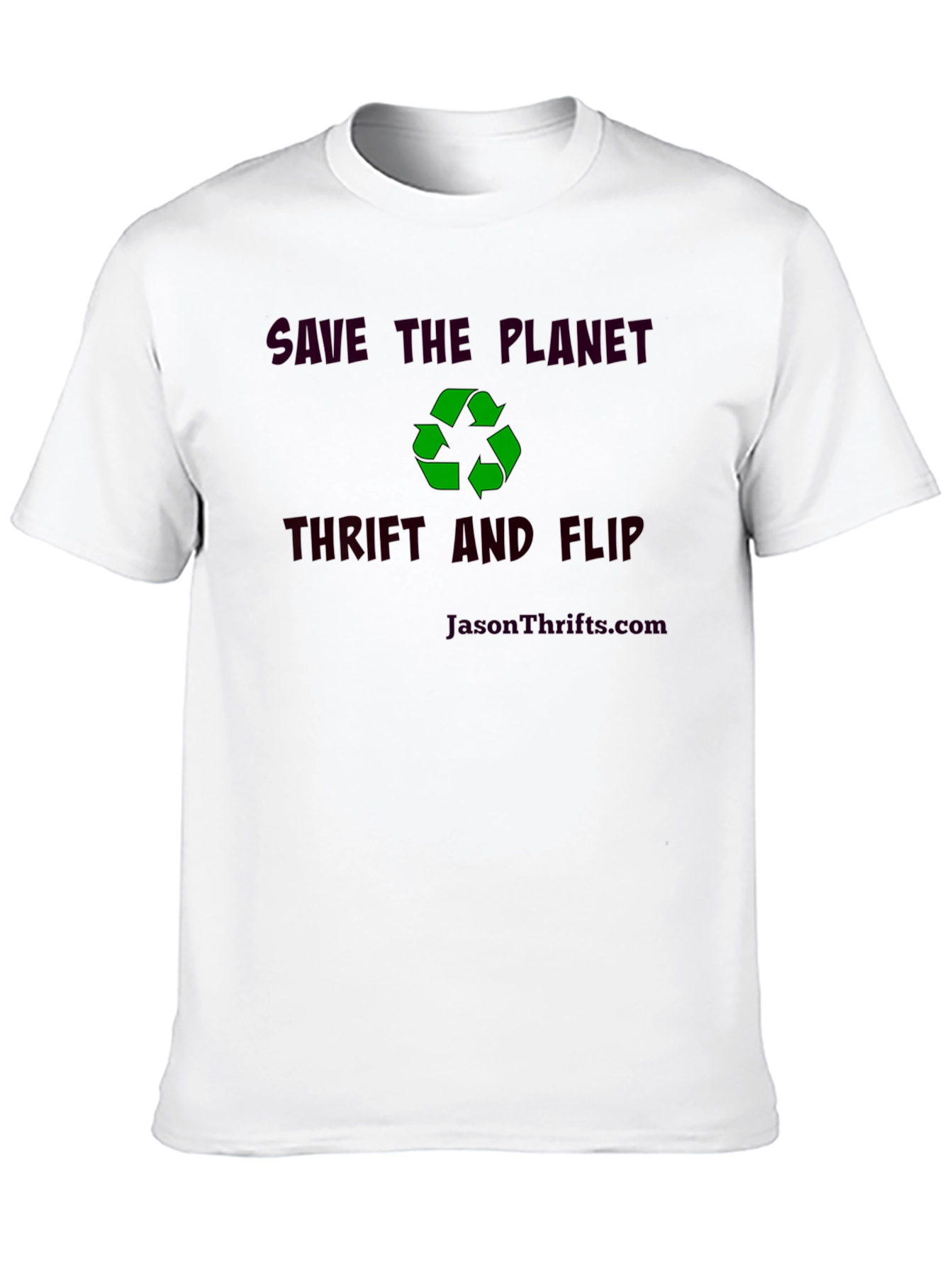 Save the Planet Thrift & Flip T-Shirt