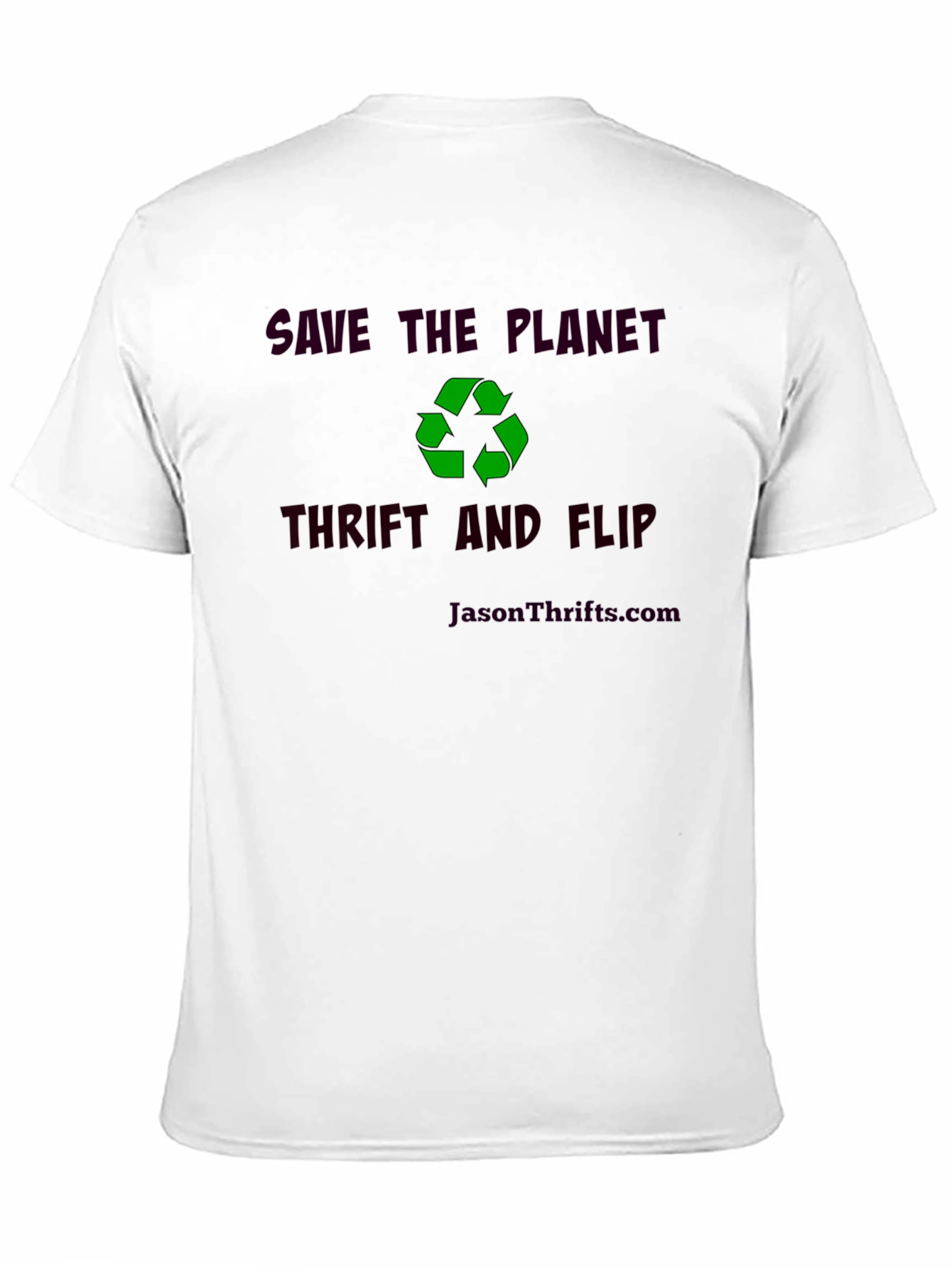 Save the Planet Thrift & Flip T-Shirt