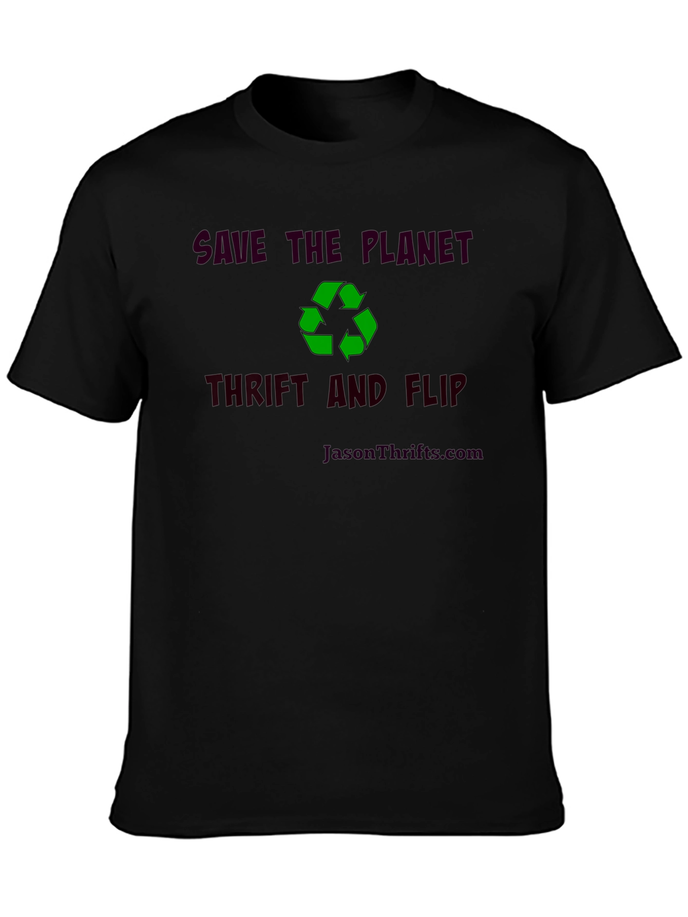 Save the Planet Thrift & Flip T-Shirt