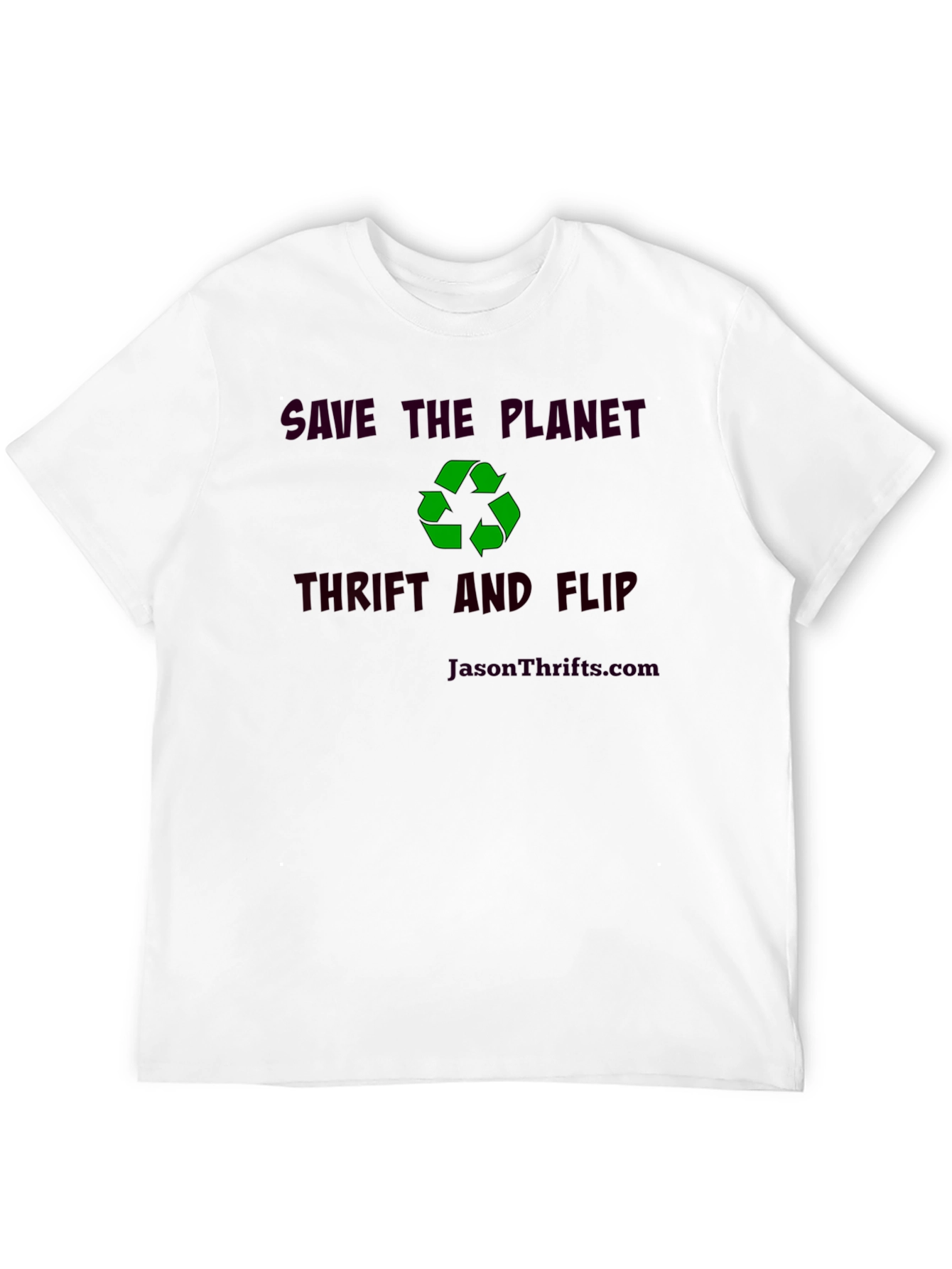 Save the Planet Thrift & Flip T-Shirt