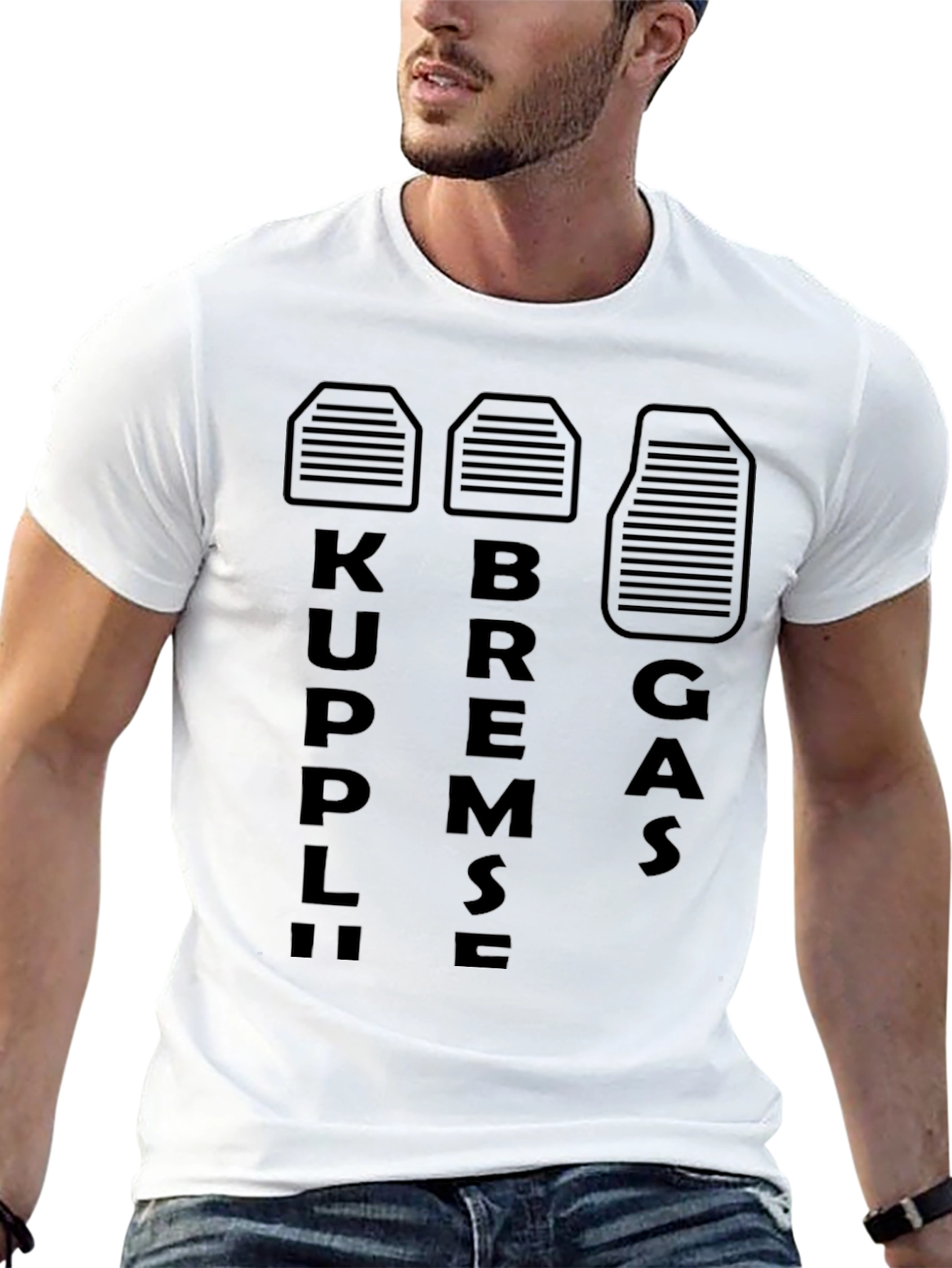 Kupplung Bremse Gas T-Shirt