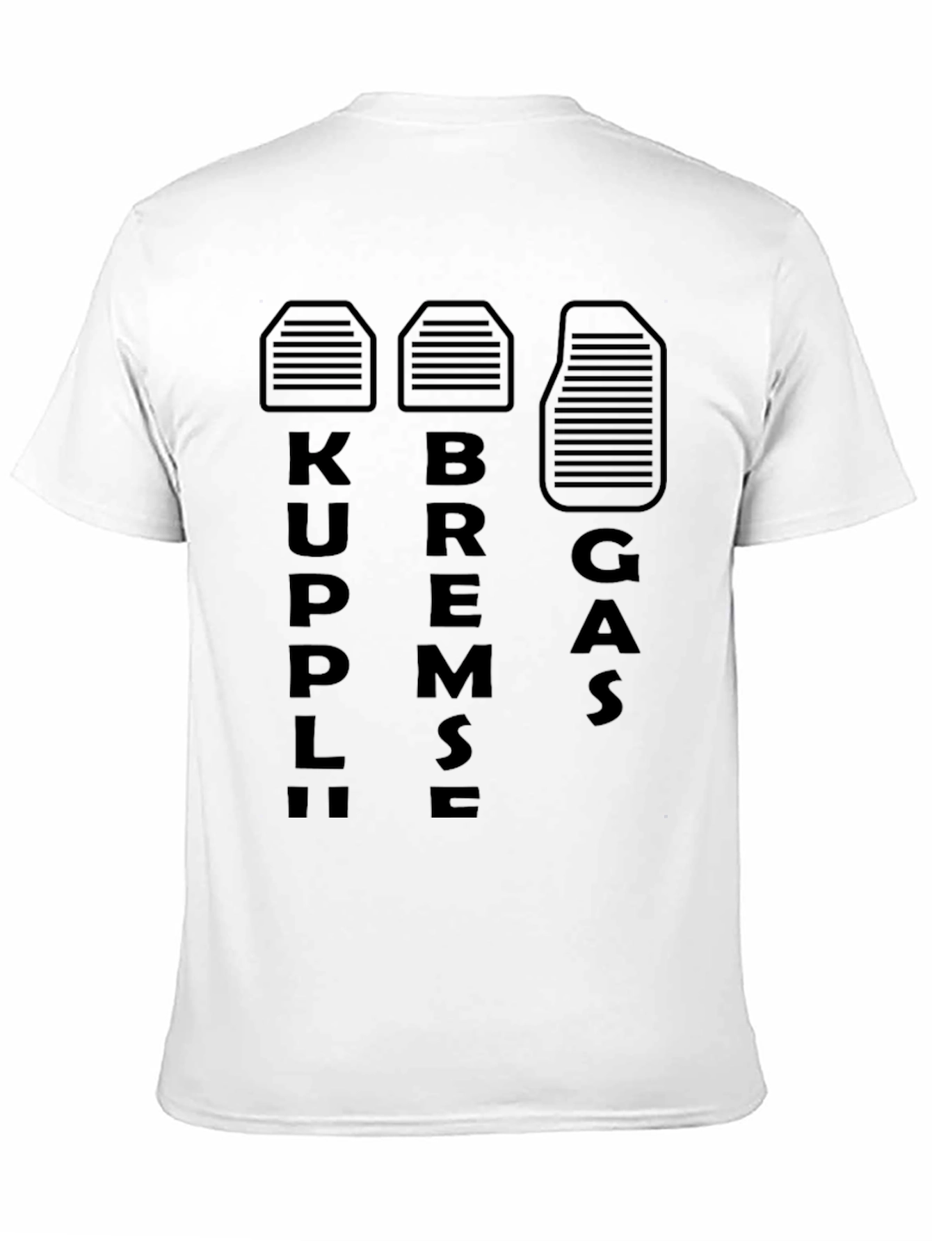 Kupplung Bremse Gas T-Shirt