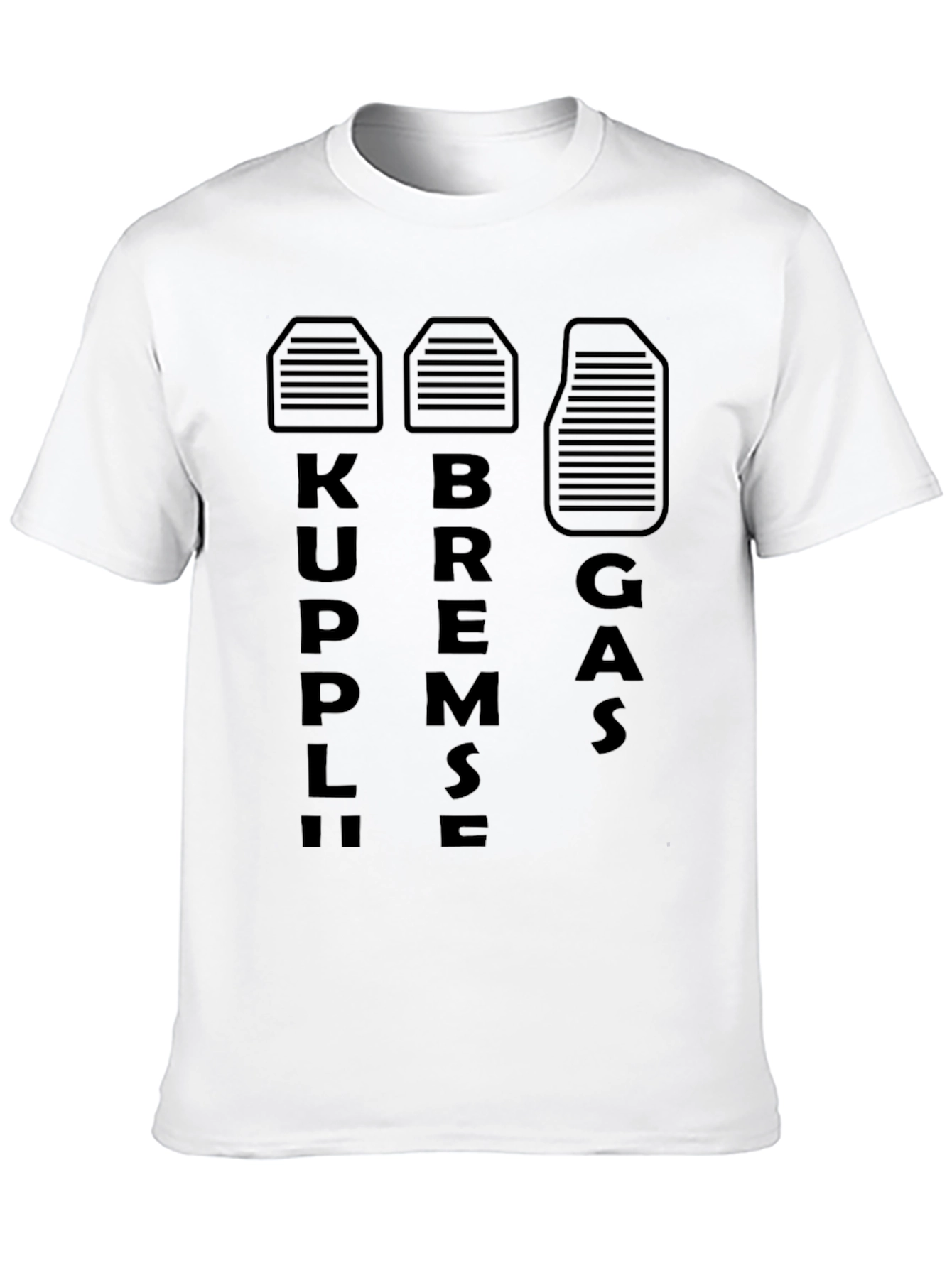 Kupplung Bremse Gas T-Shirt