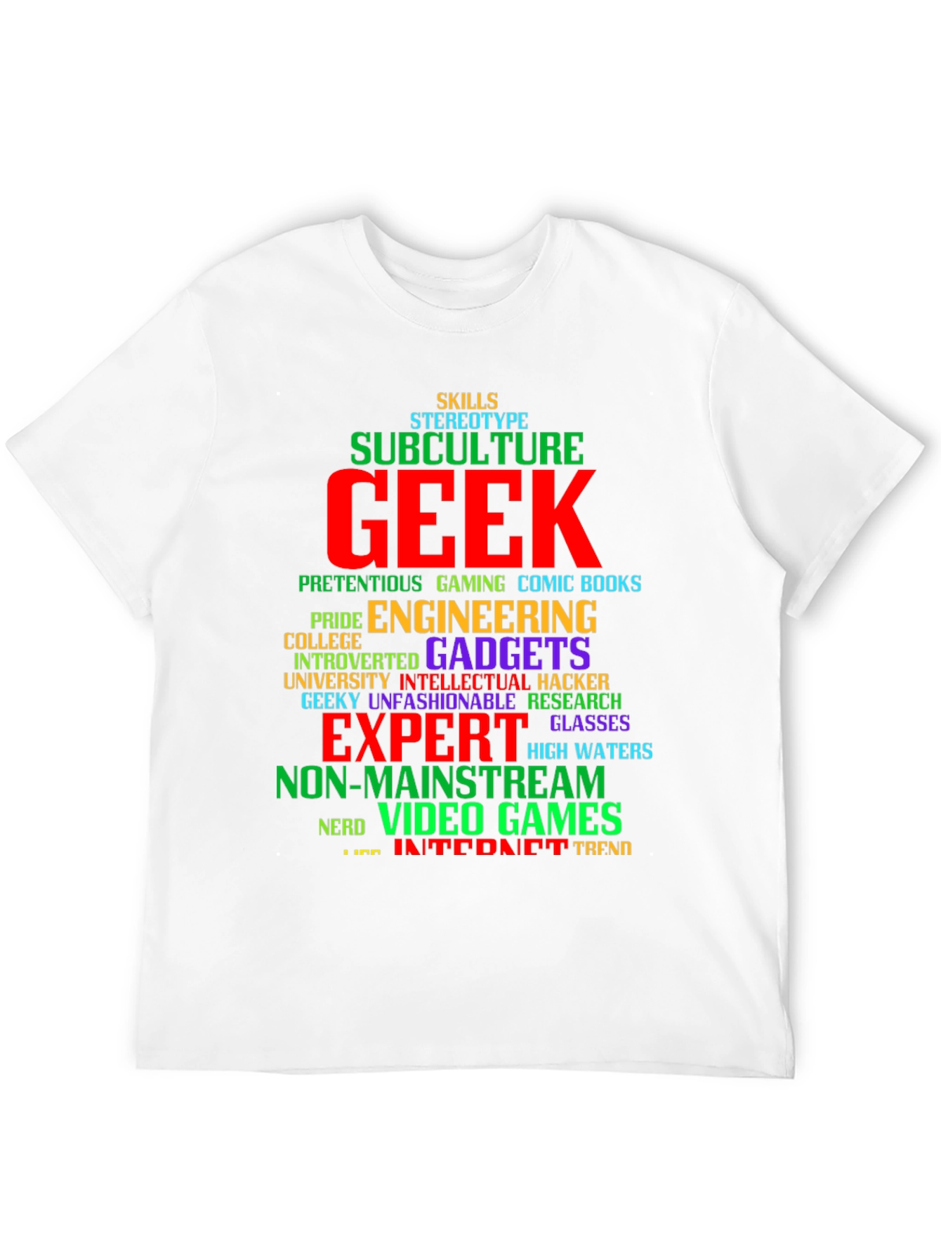 Geek Subculture Graphic T-Shirt