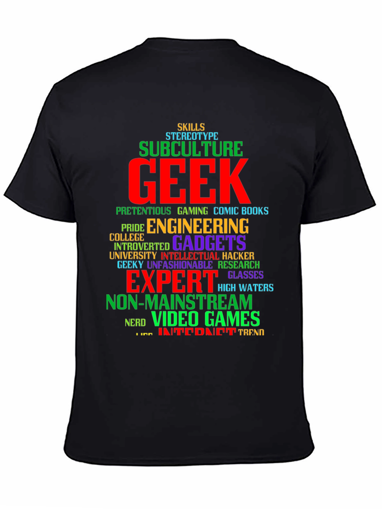 Geek Subculture Graphic T-Shirt