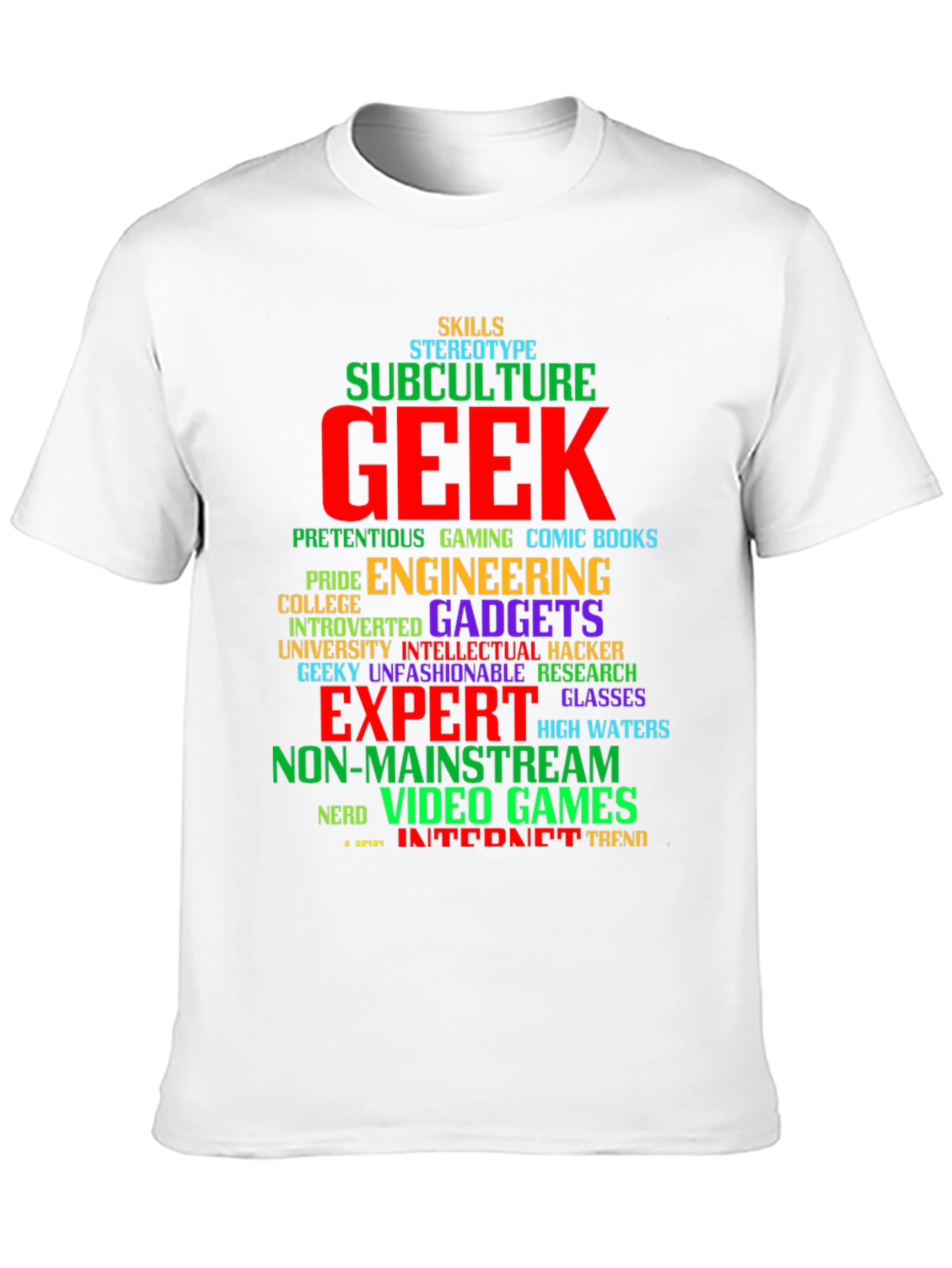 Geek Subculture Graphic T-Shirt