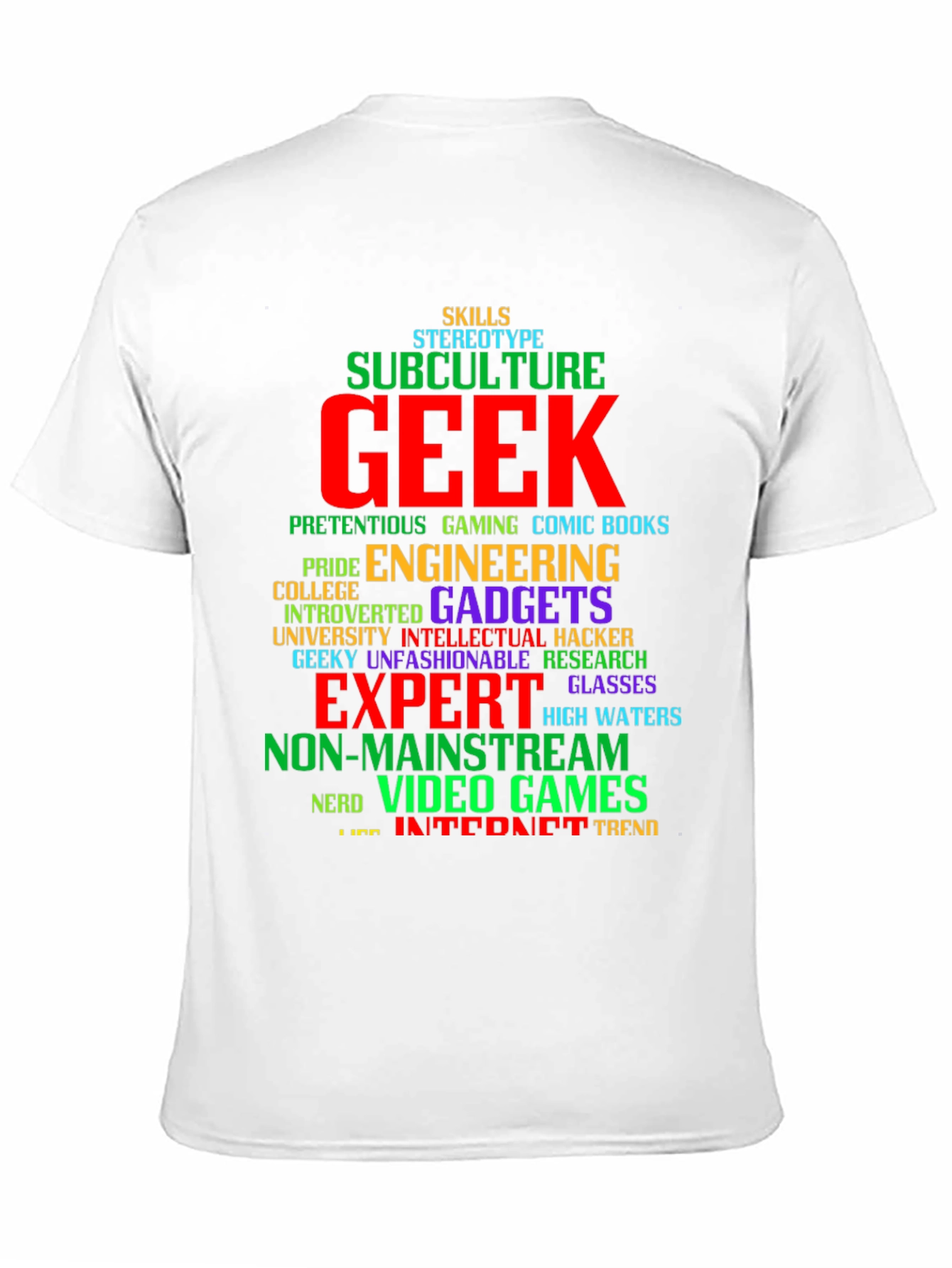 Geek Subculture Graphic T-Shirt