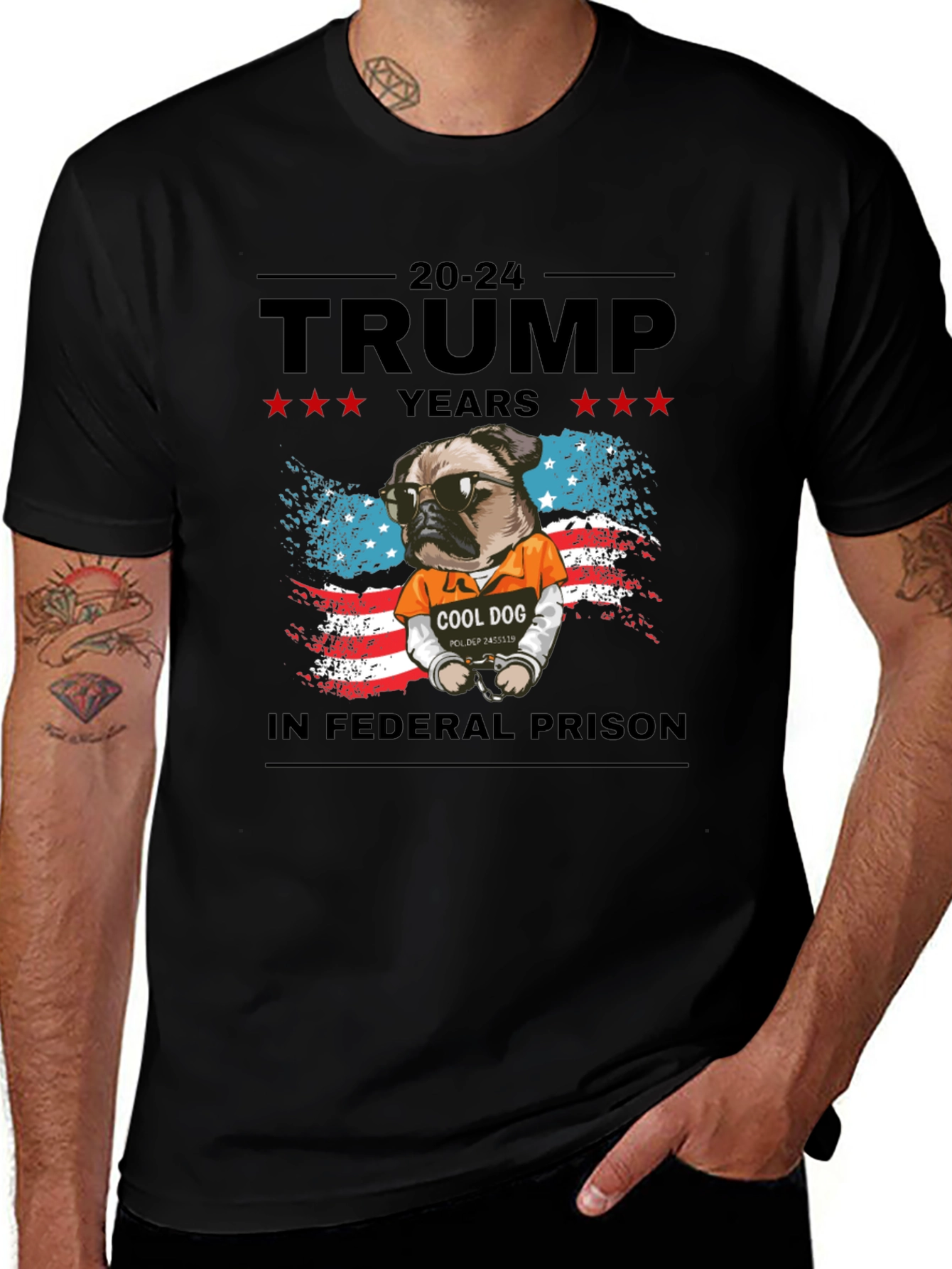 Trump Years Cool Dog T-Shirt