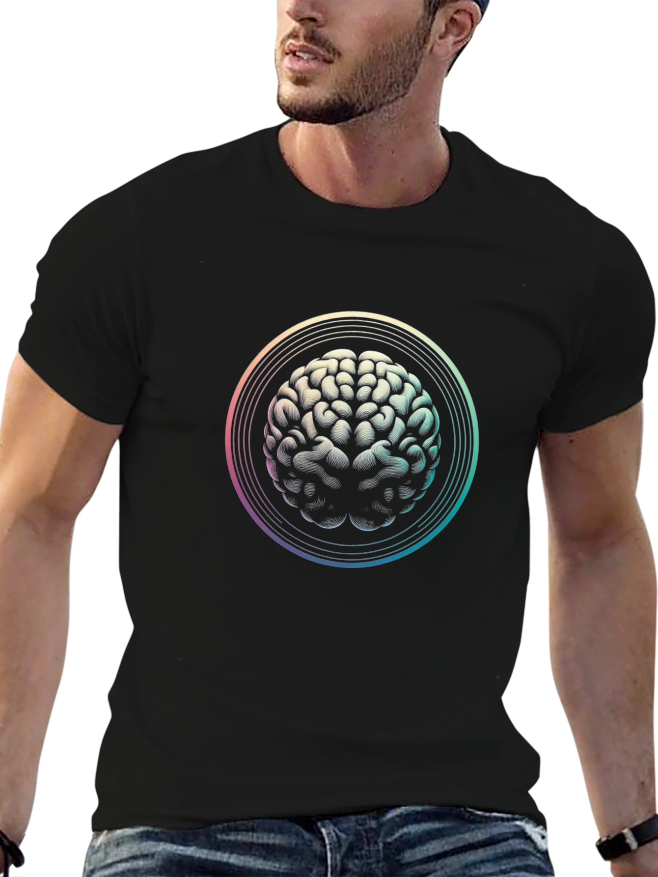 Brain Graphic Tee - Mindful Fashion