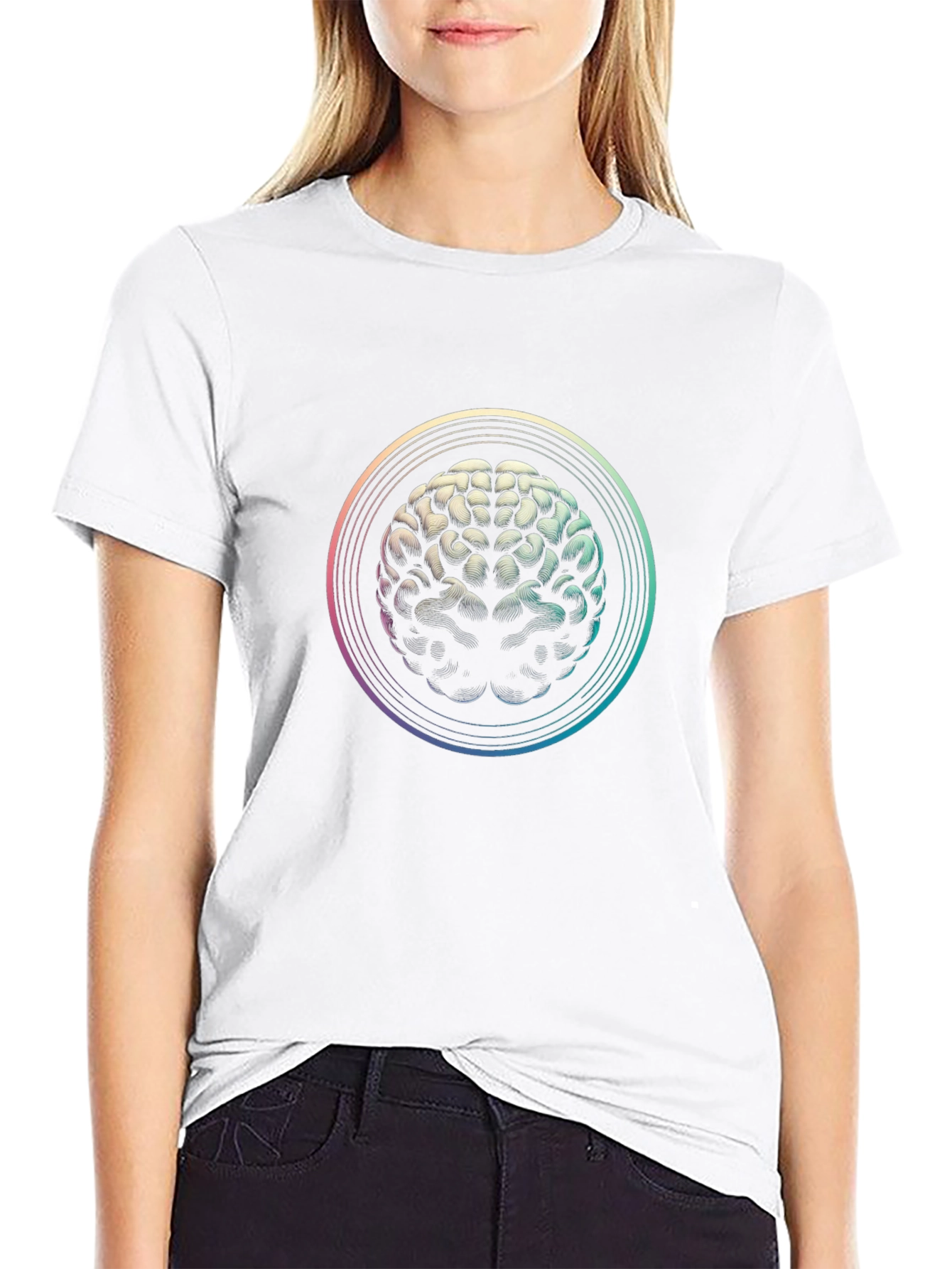 Brain Graphic Tee - Mindful Fashion