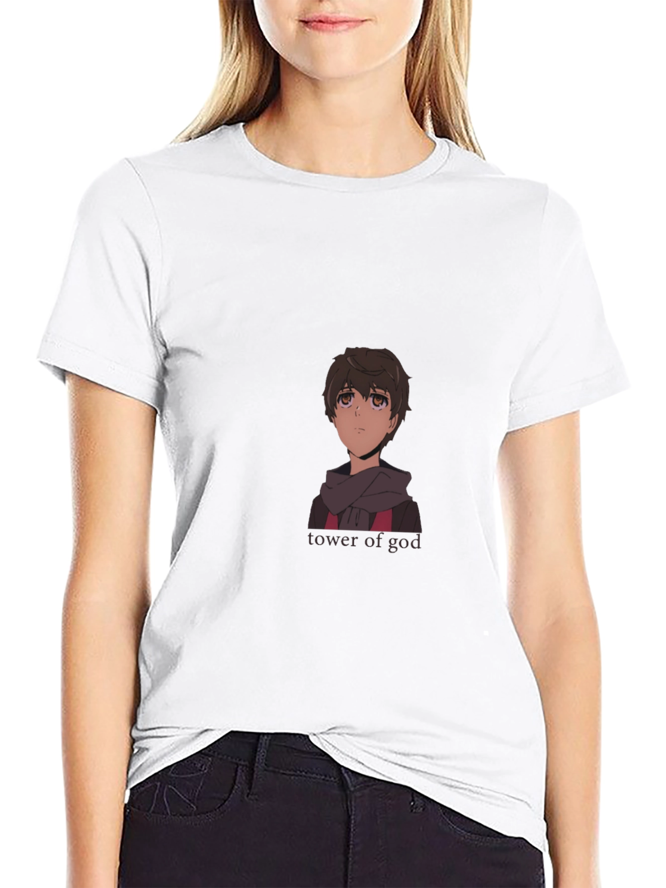 Tower of God Anime Graphic Black T-Shirt