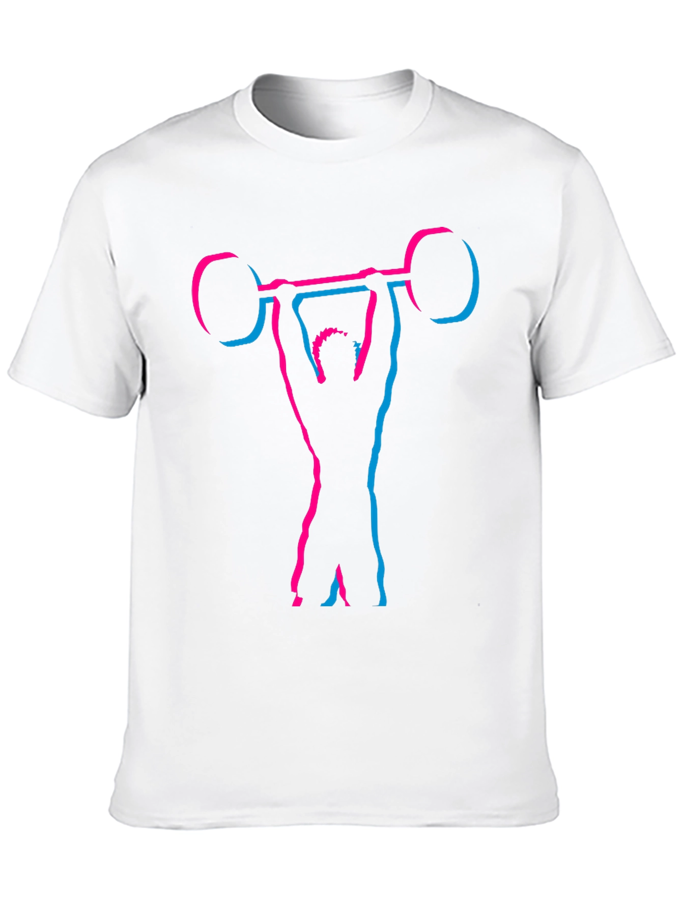 Weightlifting Silhouette T-Shirt - Black