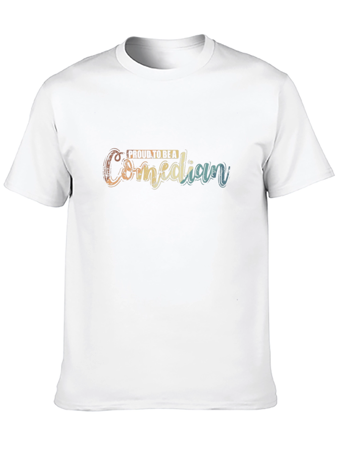 Proud Comedian Graphic Tee - Stylish Black T-Shirt