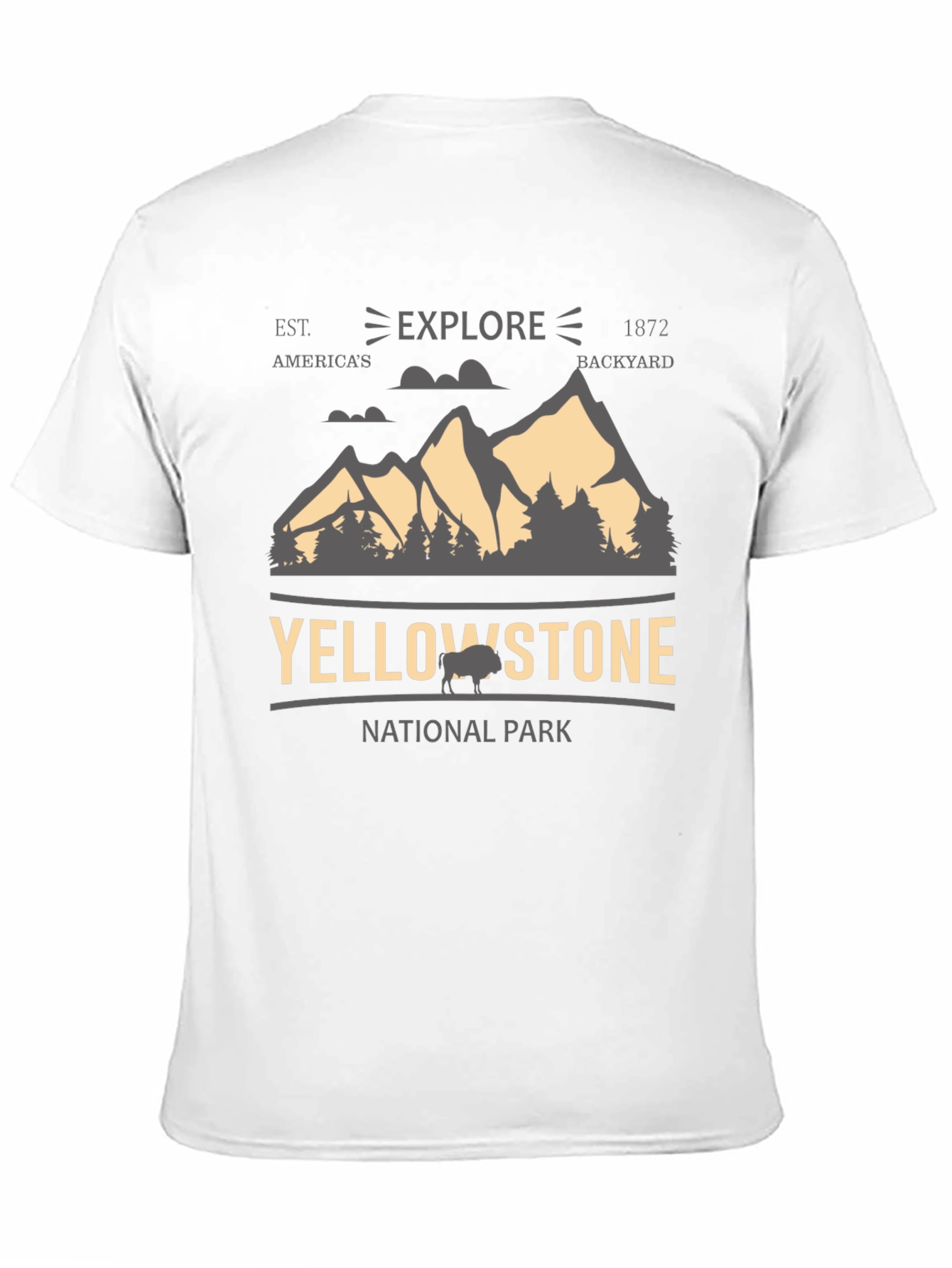 Yellowstone National Park Graphic Tee - Explore America