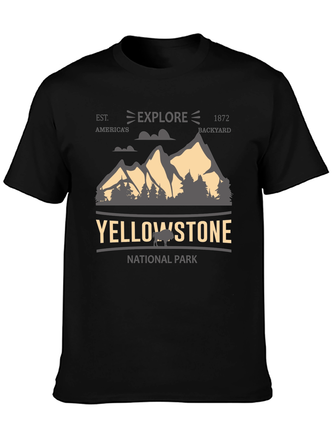 Yellowstone National Park Graphic Tee - Explore America