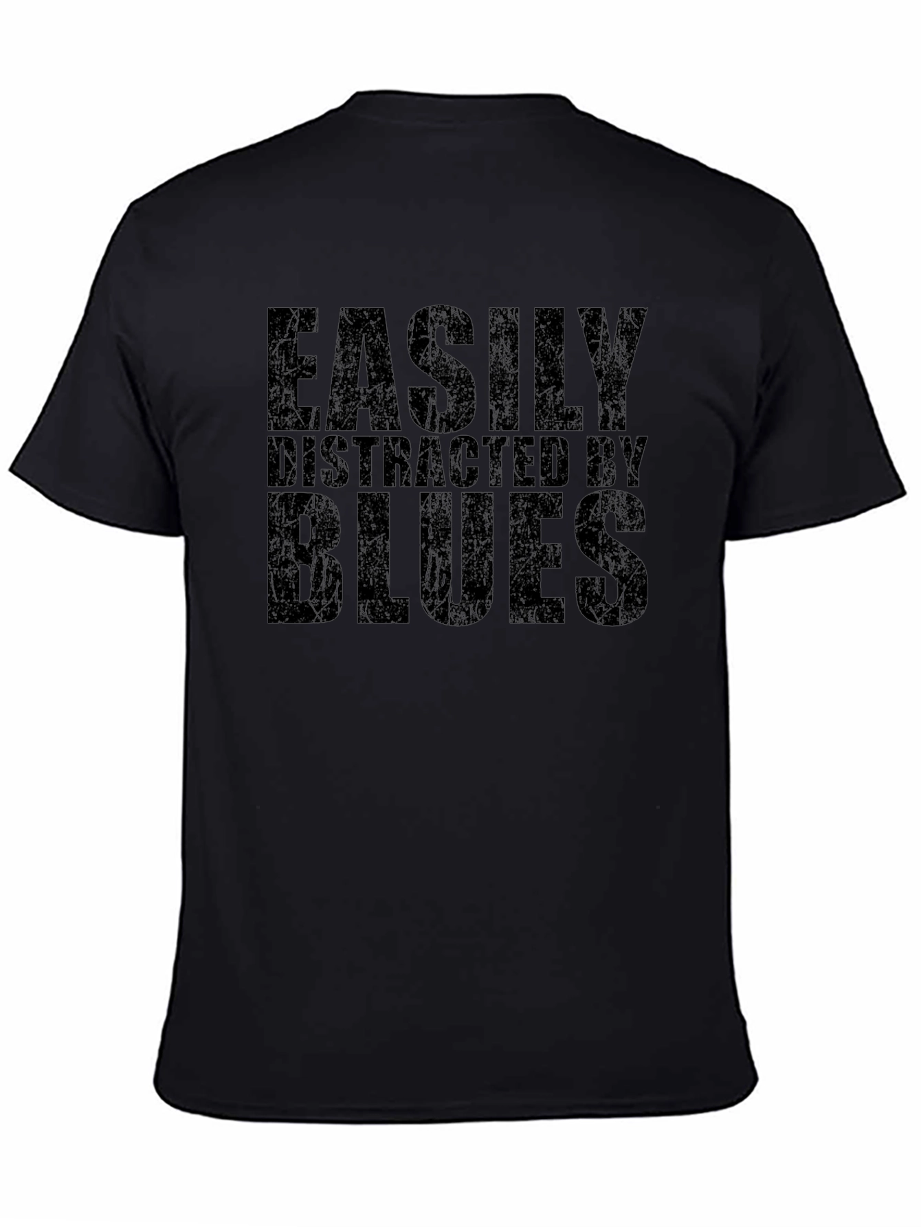 Easily Distracted by Blues Music T-Shirt