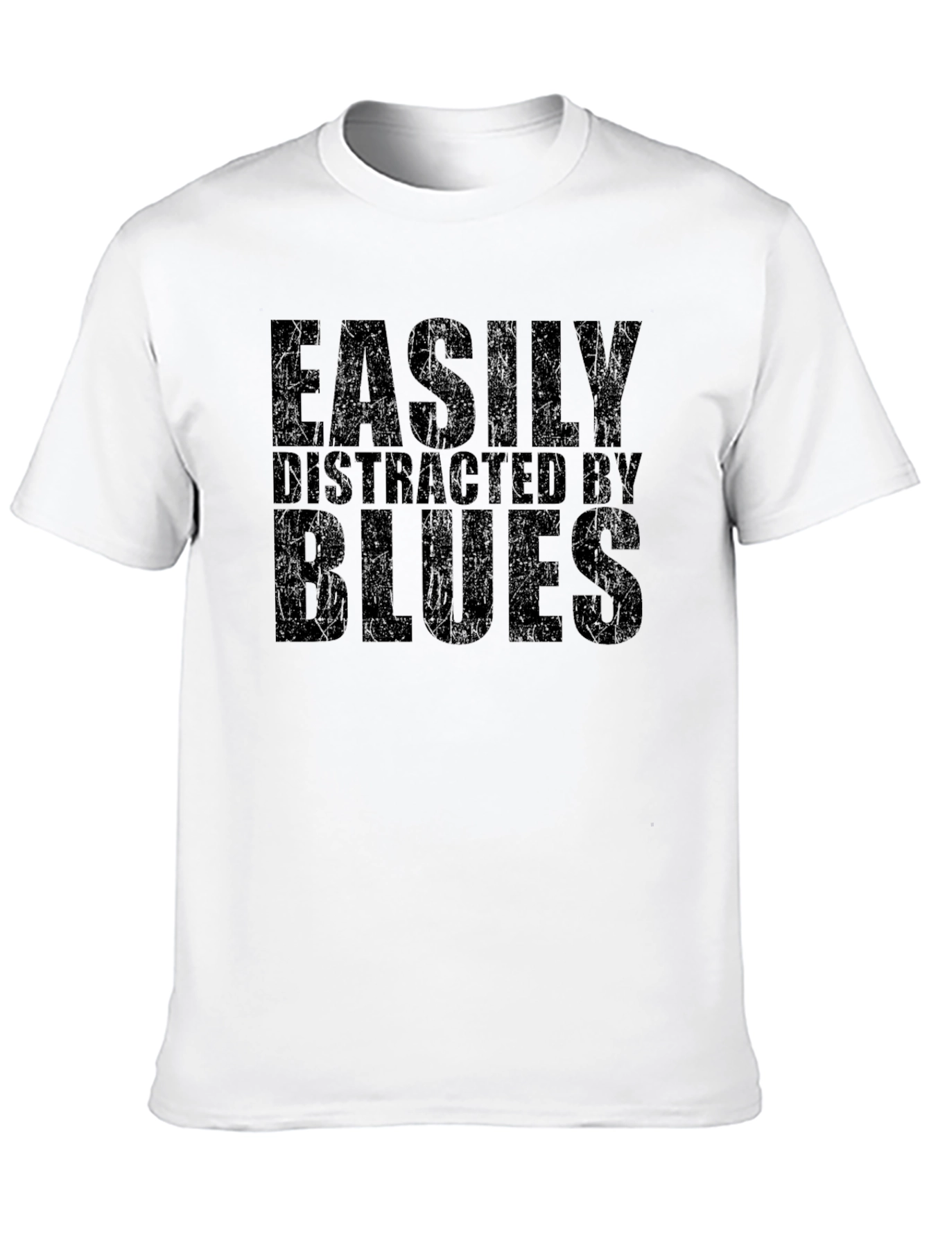 Easily Distracted by Blues Music T-Shirt