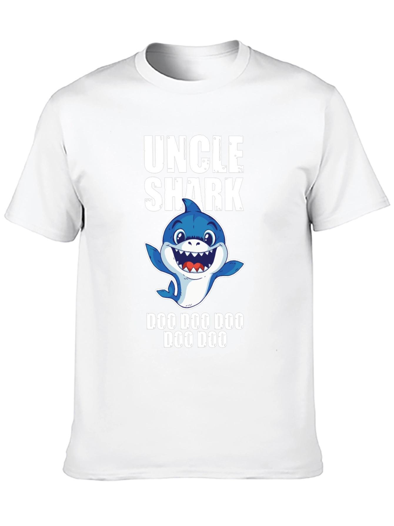Uncle Shark Doo Doo T-Shirt - Fun Family Apparel