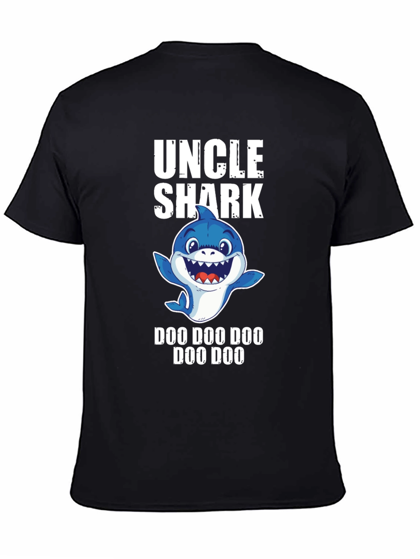 Uncle Shark Doo Doo T-Shirt - Fun Family Apparel
