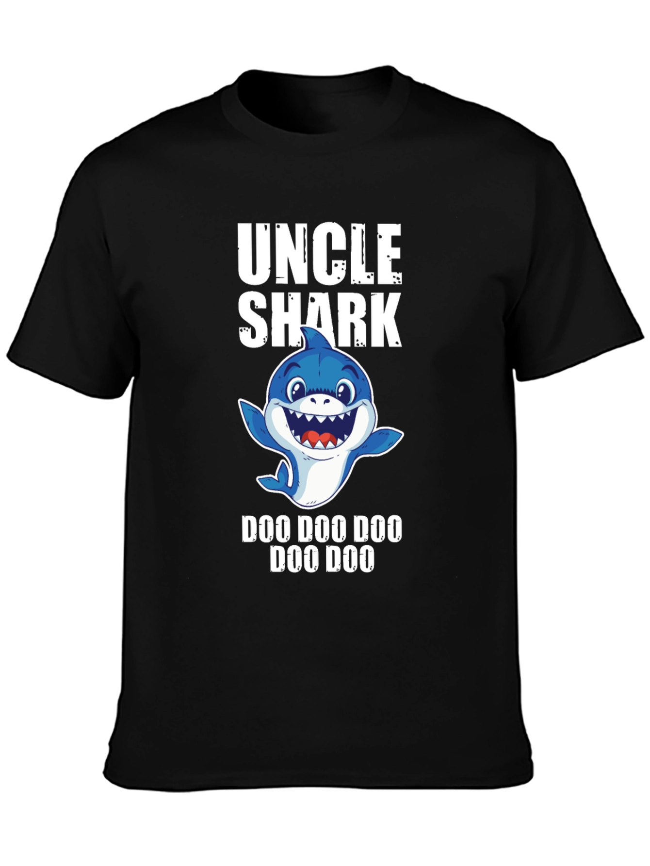 Uncle Shark Doo Doo T-Shirt - Fun Family Apparel