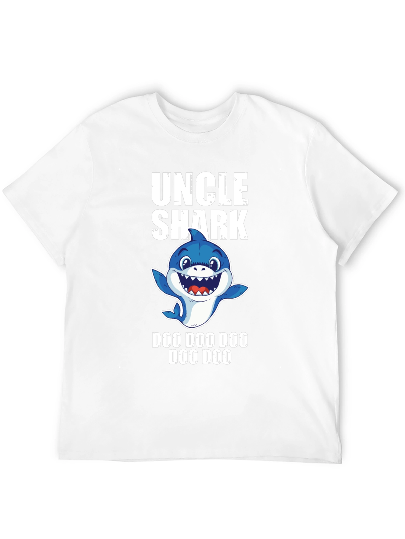 Uncle Shark Doo Doo T-Shirt - Fun Family Apparel