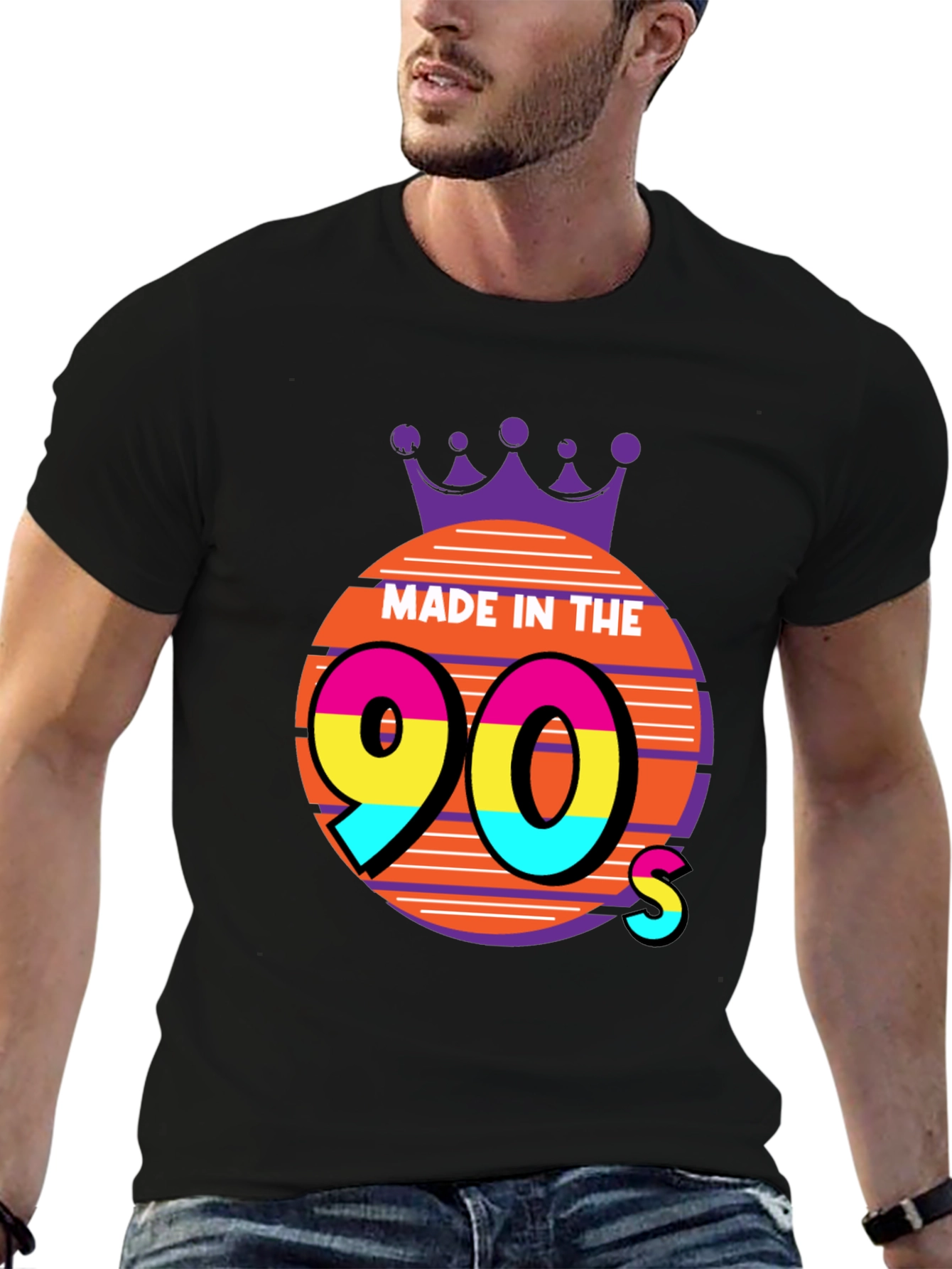 Made in the 90s Graphic Tee - Retro Style