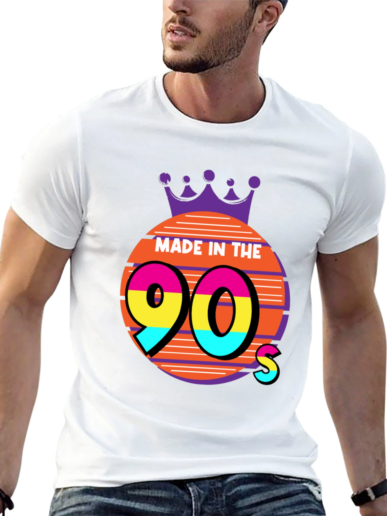Made in the 90s Graphic Tee - Retro Style