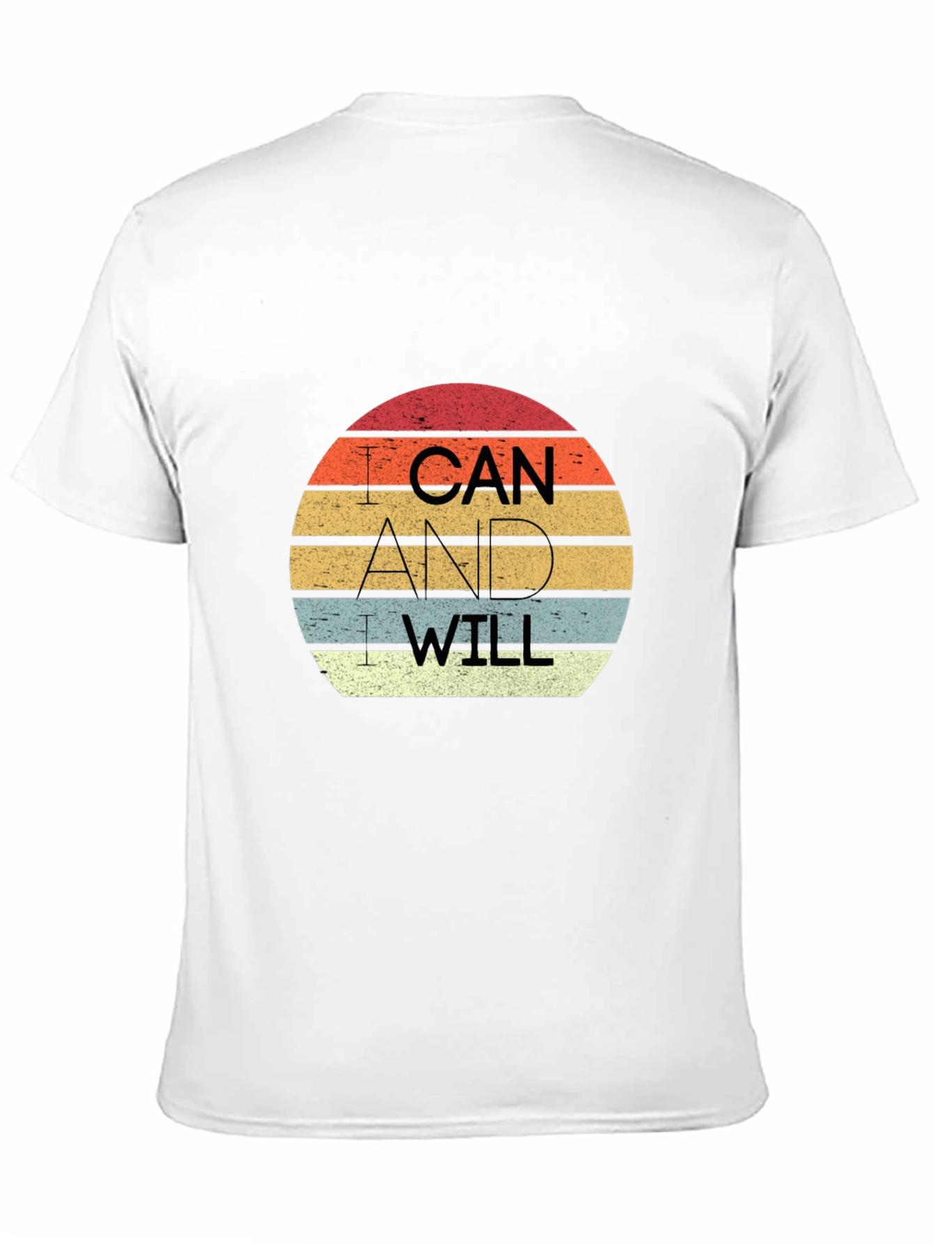 Retro I Can And I Will Graphic Tee