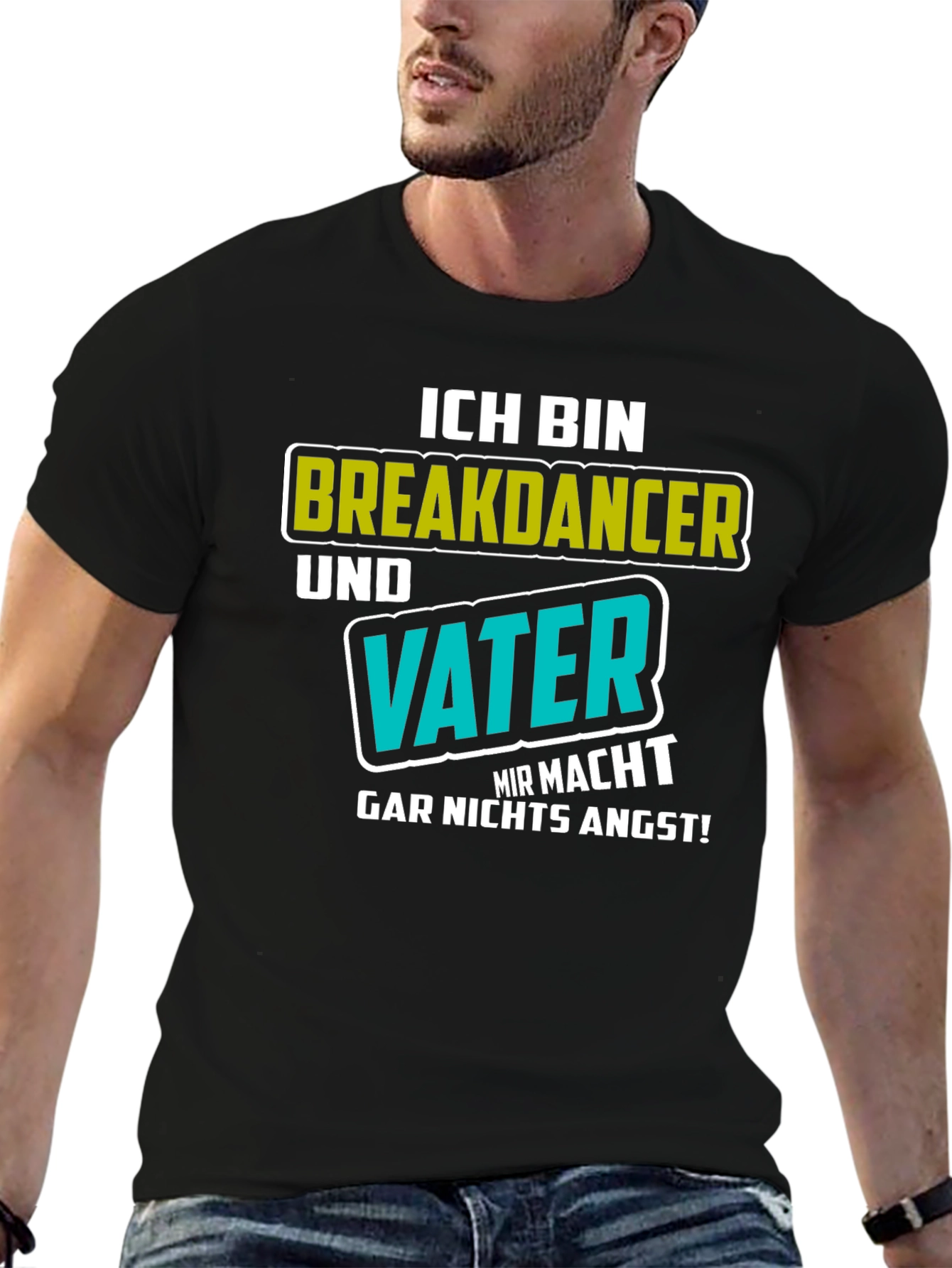 Breakdancer Dad T-Shirt - Fearless Father Tee