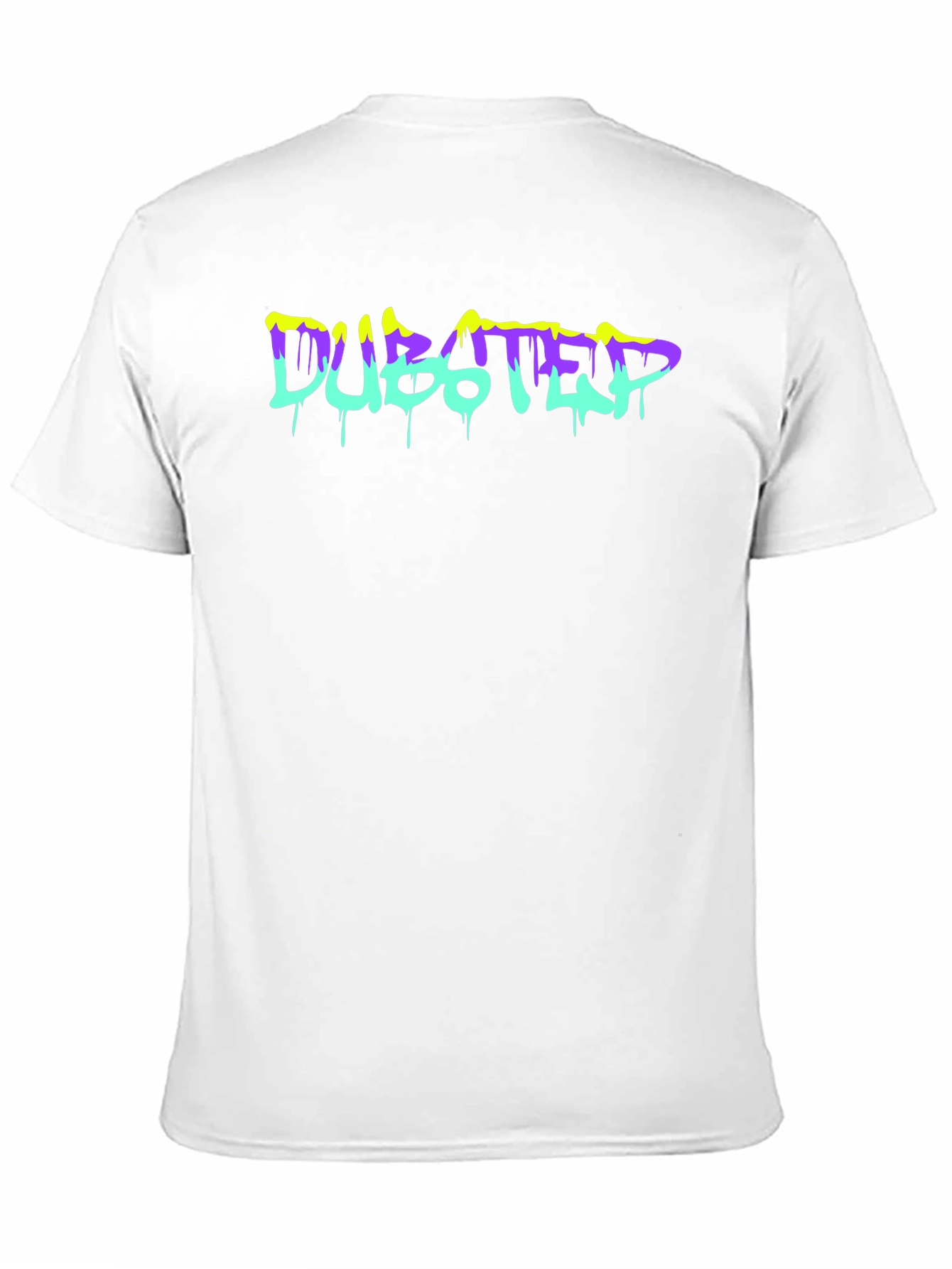 Dubstep Drip Graphic T-Shirt - Black