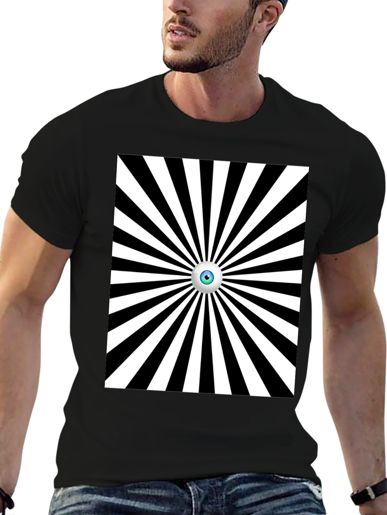 Hypnotic Eye Graphic T-Shirt