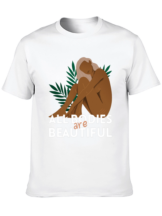 All Bodies Are Beautiful Graphic Tee - Black