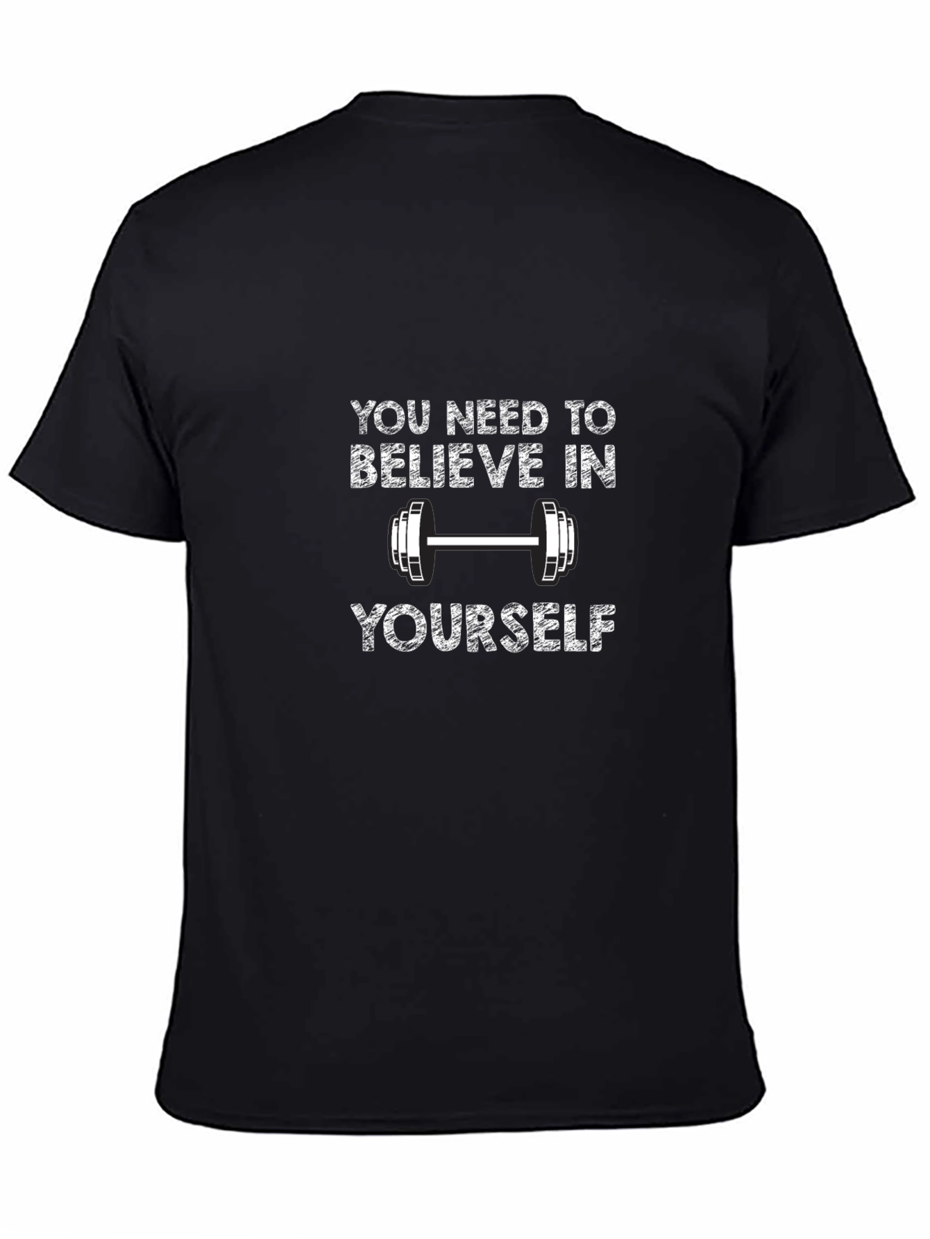 Believe In Yourself Black T-Shirt