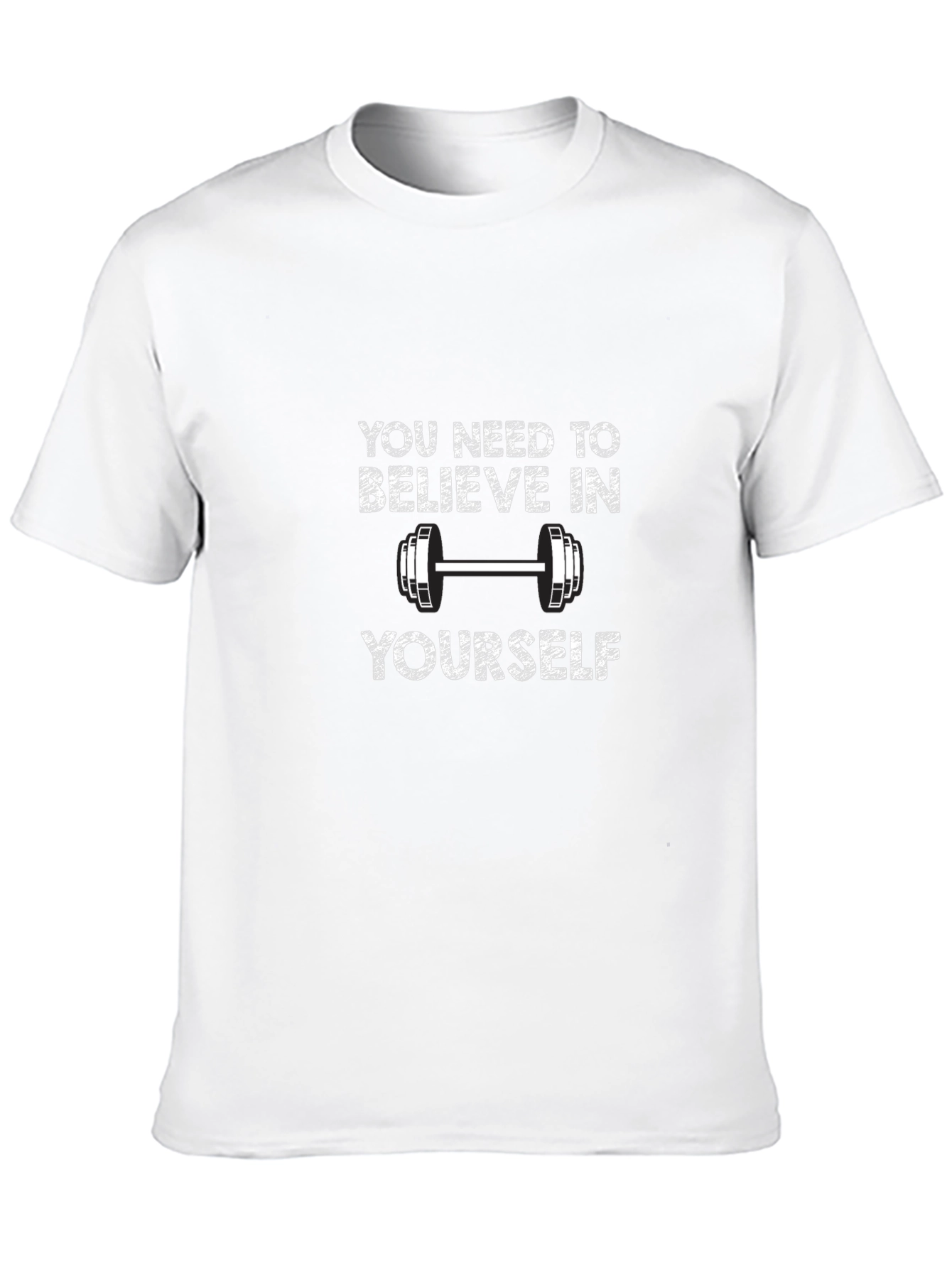 Believe In Yourself Black T-Shirt