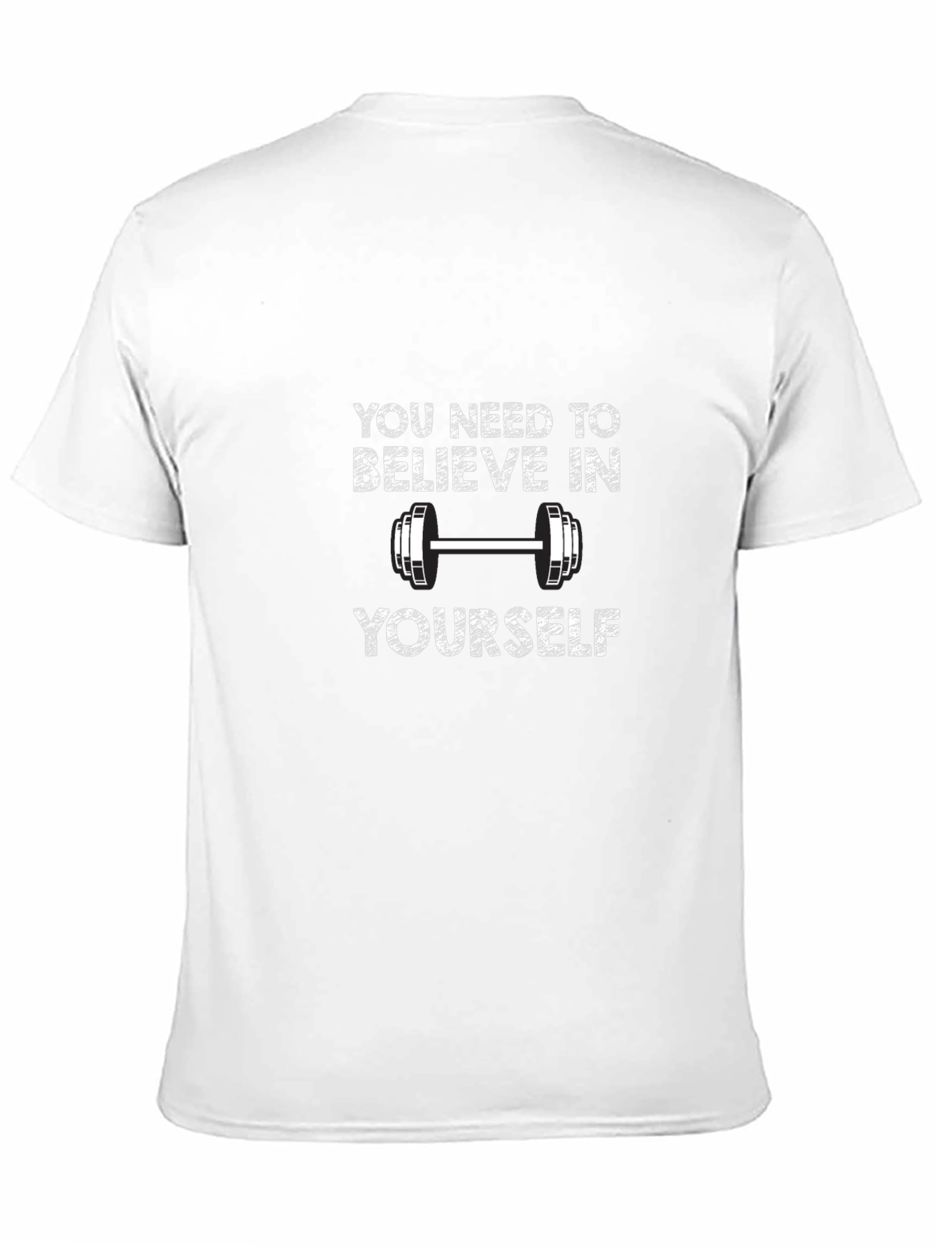 Believe In Yourself Black T-Shirt