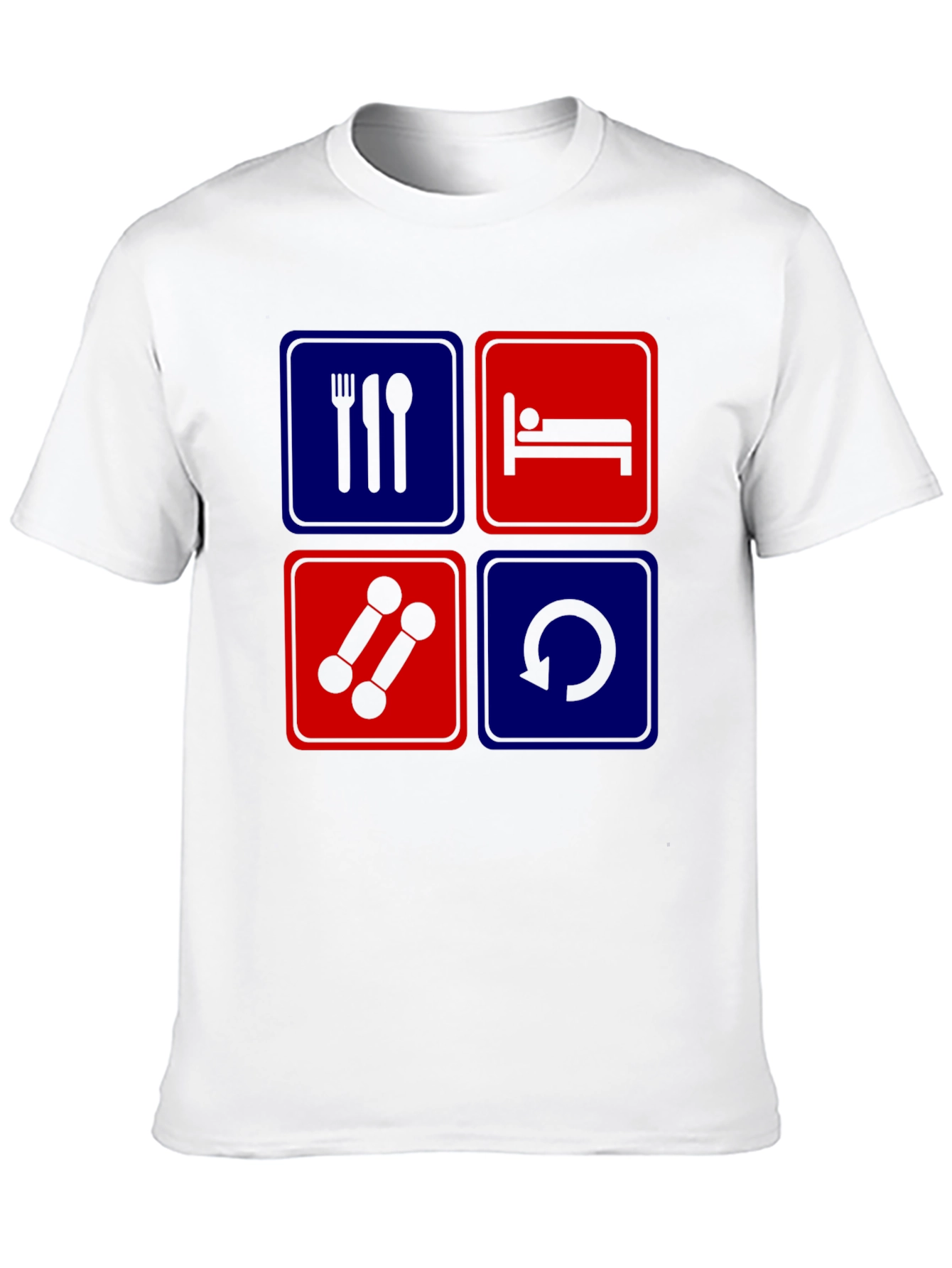 Eat Sleep Gym Repeat T-Shirt