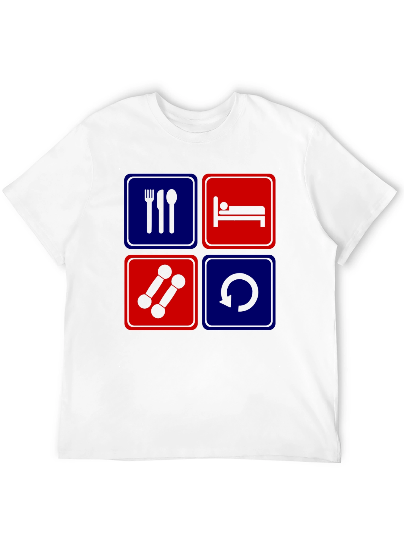 Eat Sleep Gym Repeat T-Shirt