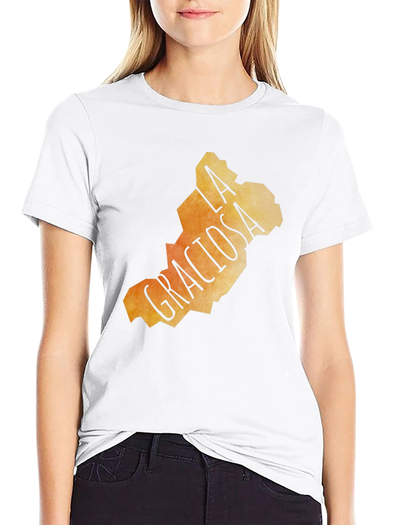 La Graciosa Island T-Shirt - Abstract Graphic Tee