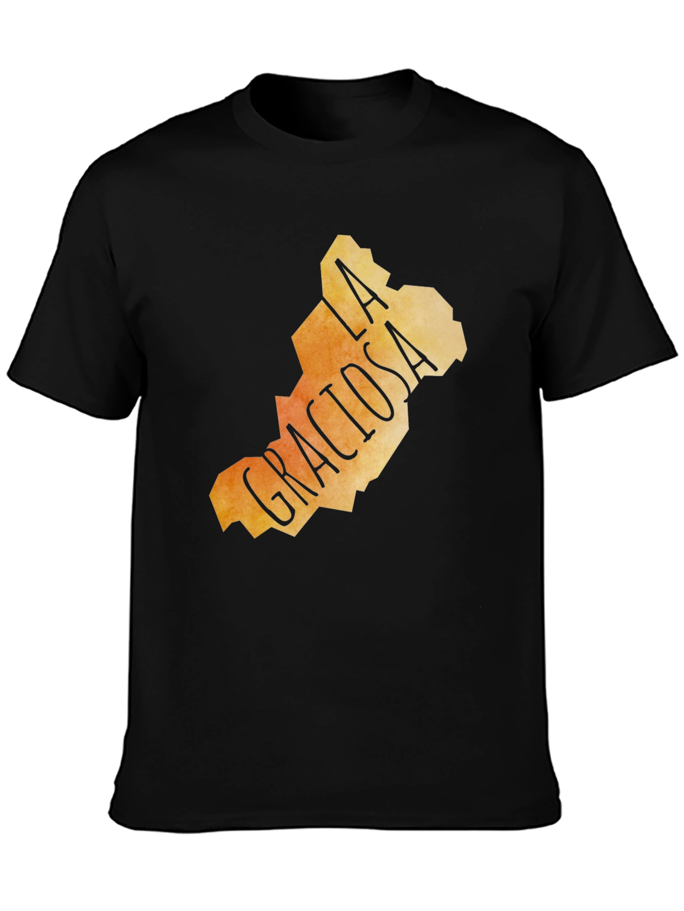 La Graciosa Island T-Shirt - Abstract Graphic Tee