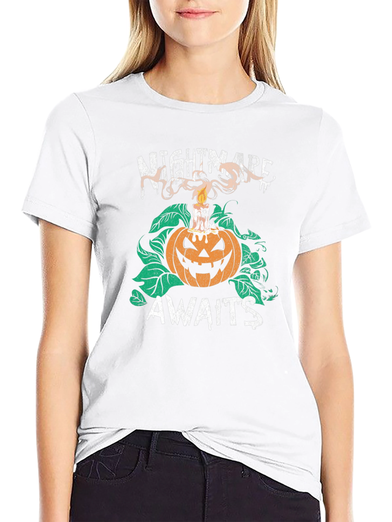 Nightmare Awaits Halloween T-Shirt